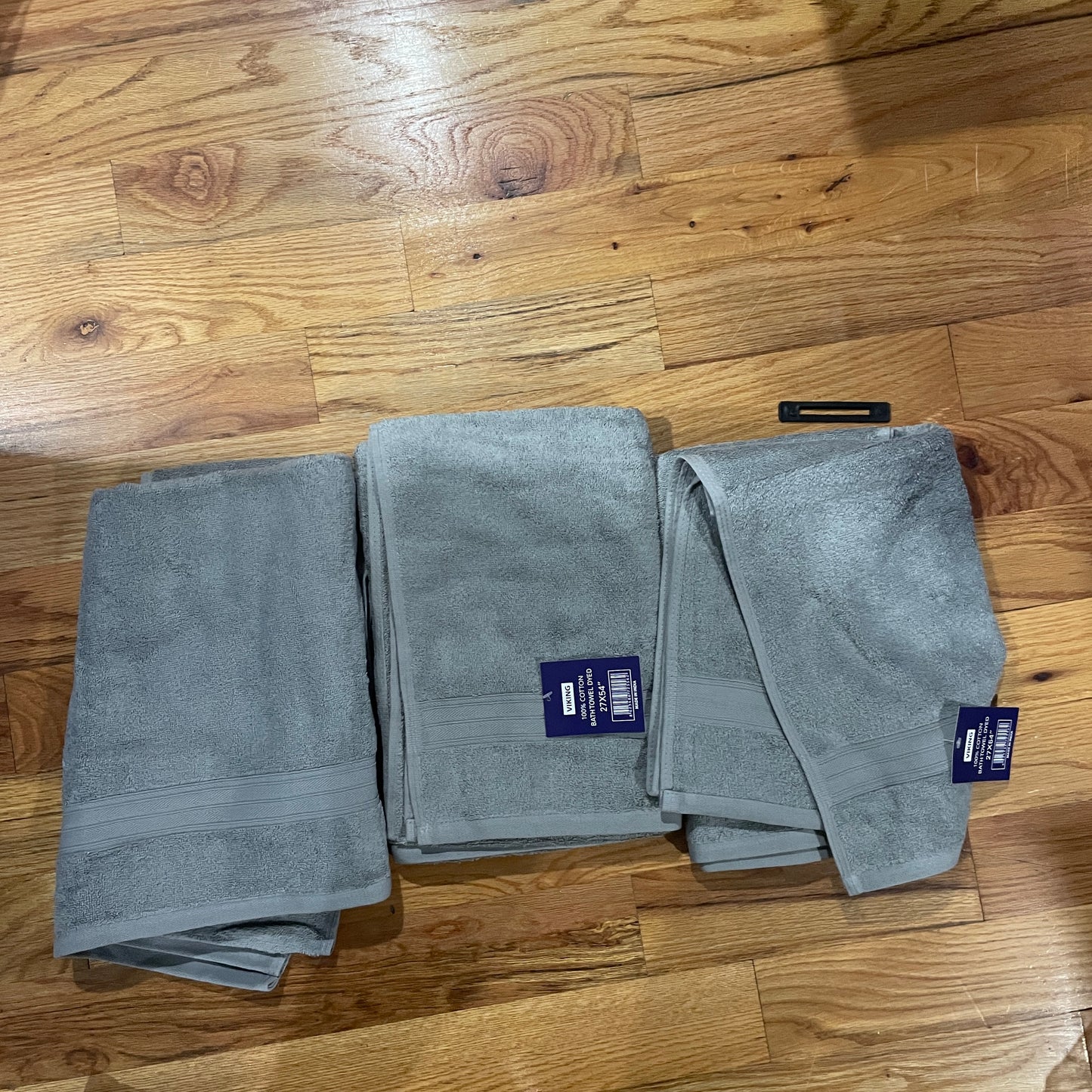 Towel Bath 100% Cotton Towels 27 x 54 Dark Gray
