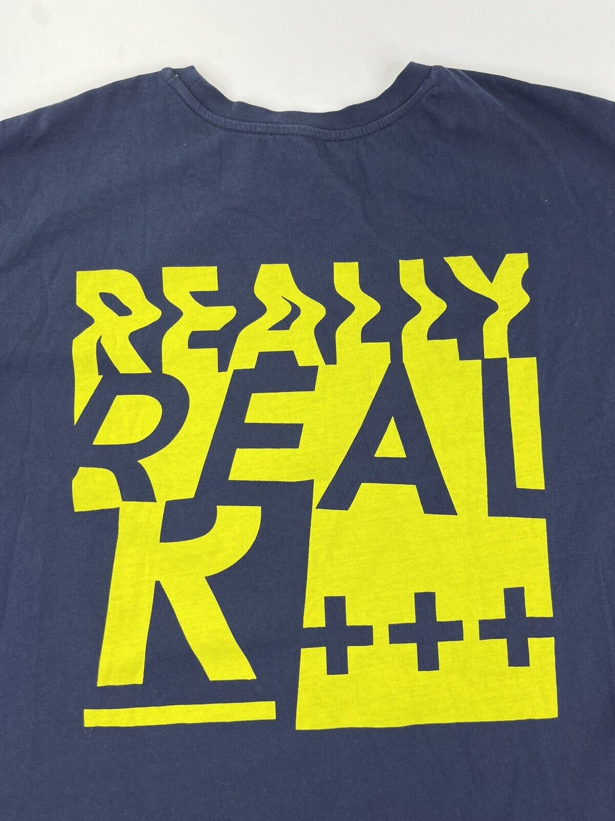 Women's Boxy Graphic Print " REALLY REAL" Tee T-Shirt