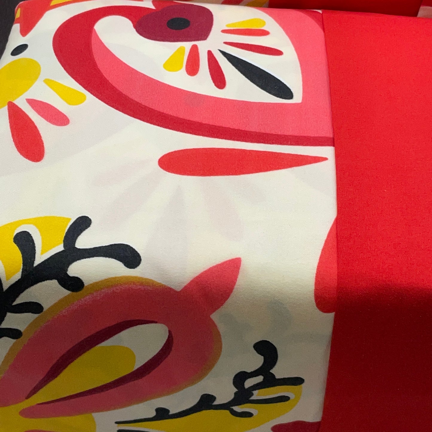 9 Piece Quilt w Sheet Set Medallion Reversible Pattern Print Red KING