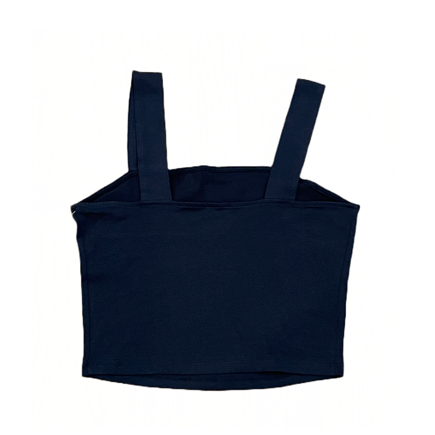 Squareneck Tank Top black