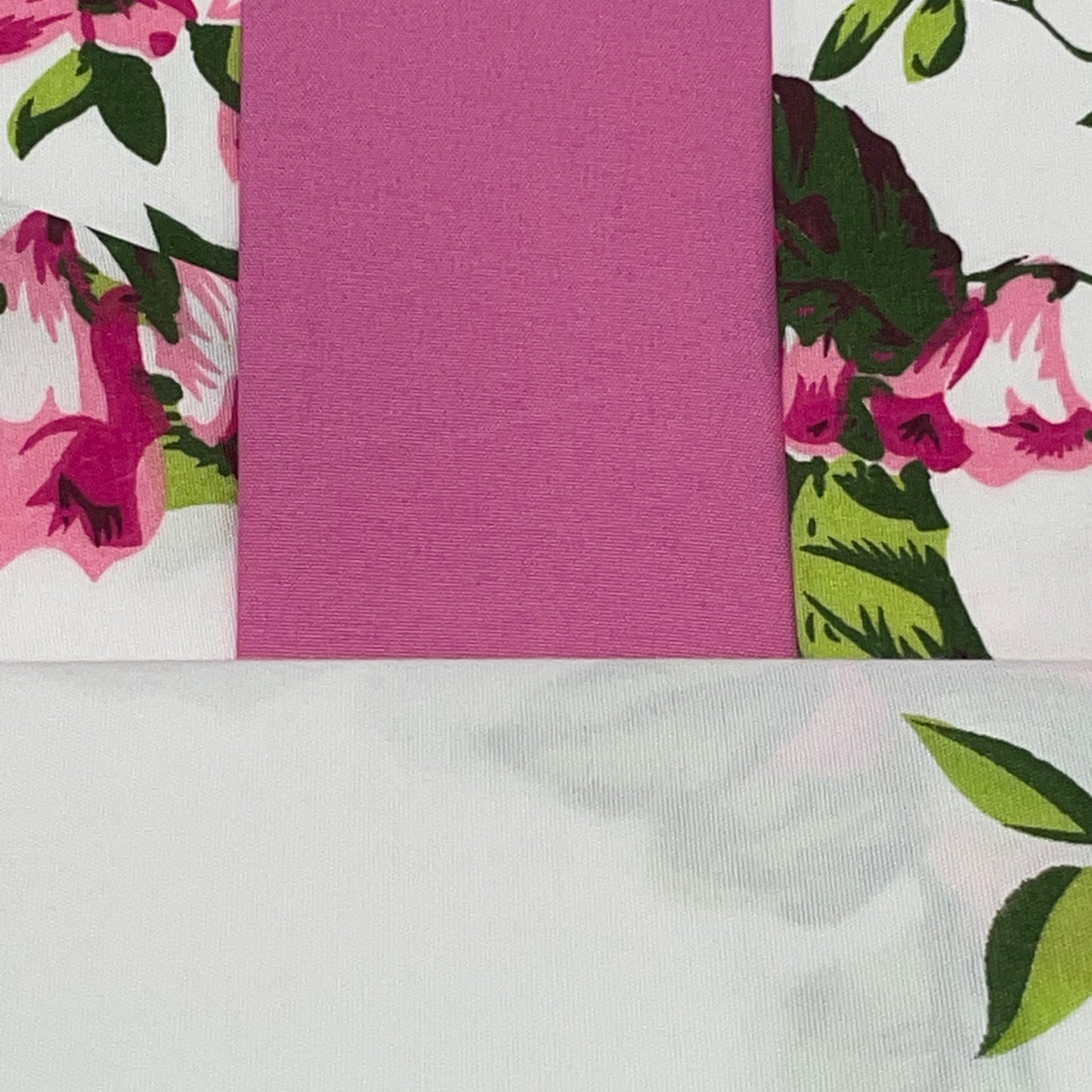 Luxury 6 piece Print Sheet Set Soft 1800 pink Fuchsia Floral Flowers KING