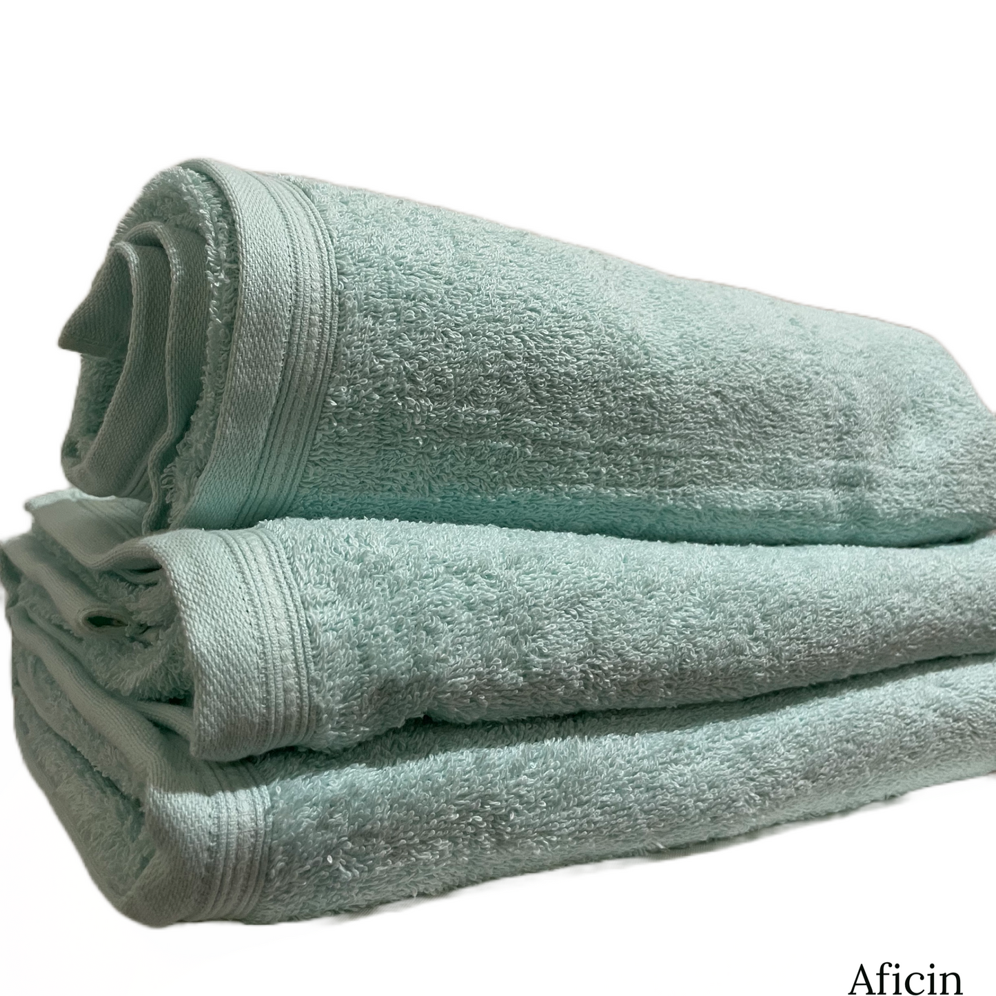 100% cotton Antimicrobial Towel Bath Towels AQUA MINT