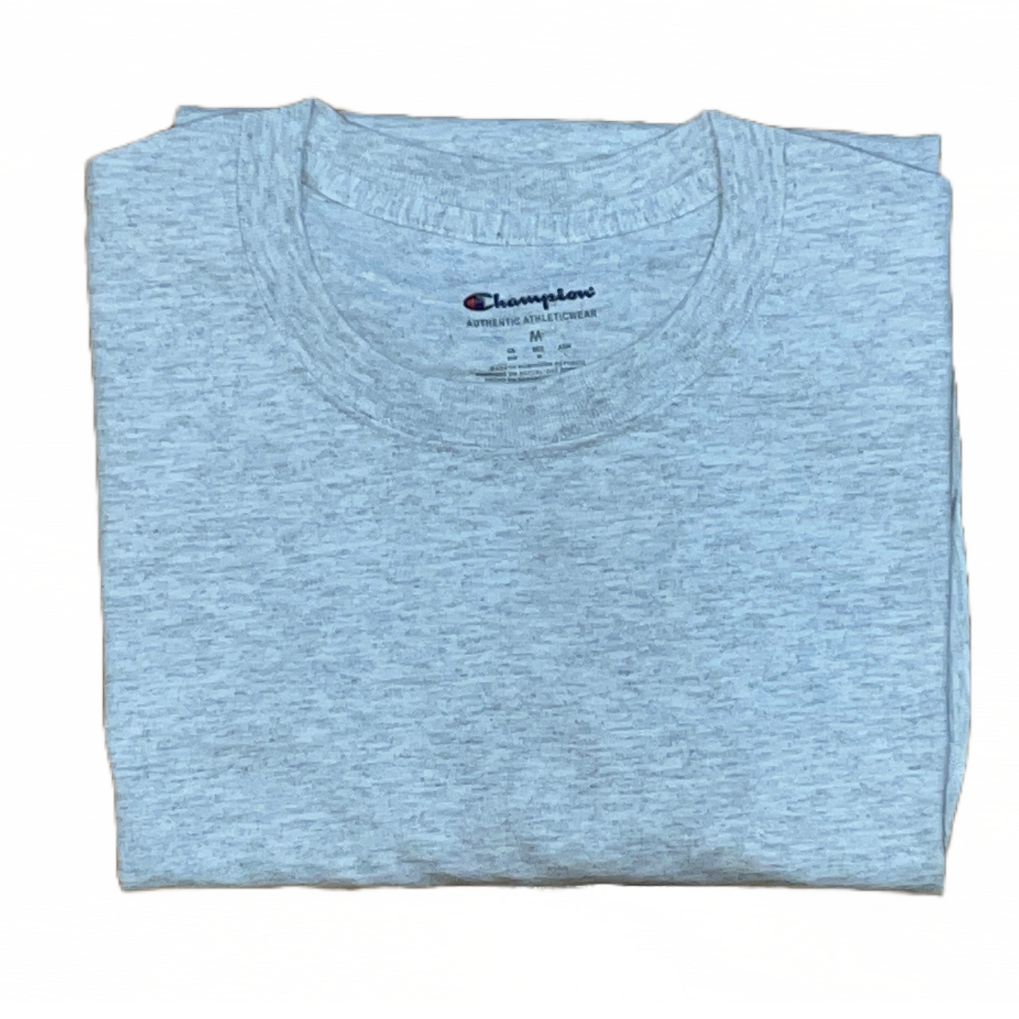 Men's 100% cotton Champion Short Sleeve Logo T-Shirt Light gray