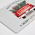 Christmas Holiday 30" x 18" Little Tree Multicolor Anti-Fatigue Kitchen Mat