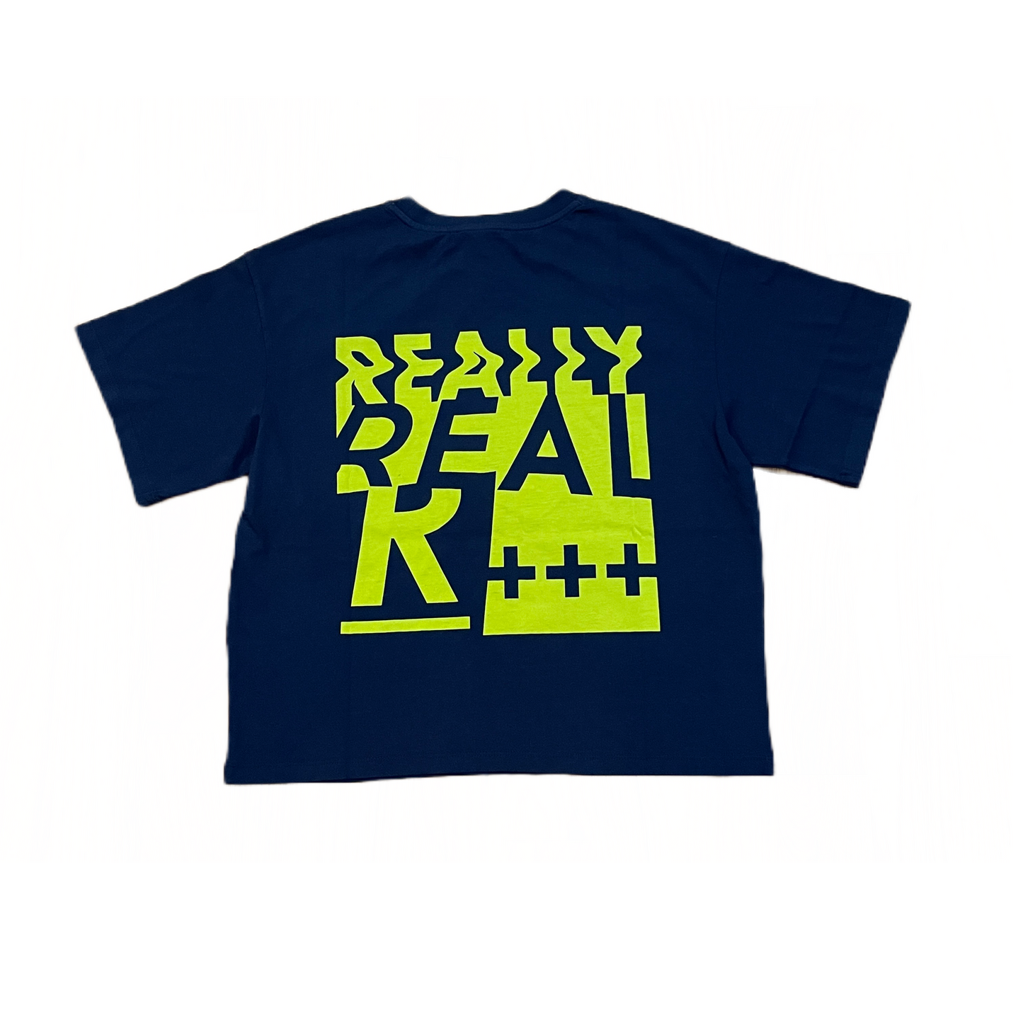 Women's Boxy Graphic Print " REALLY REAL" Tee T-Shirt