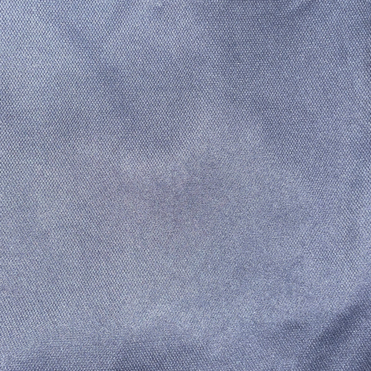 Men's Long Sleeve Polo Polyester Dress Shirt Navy Blue