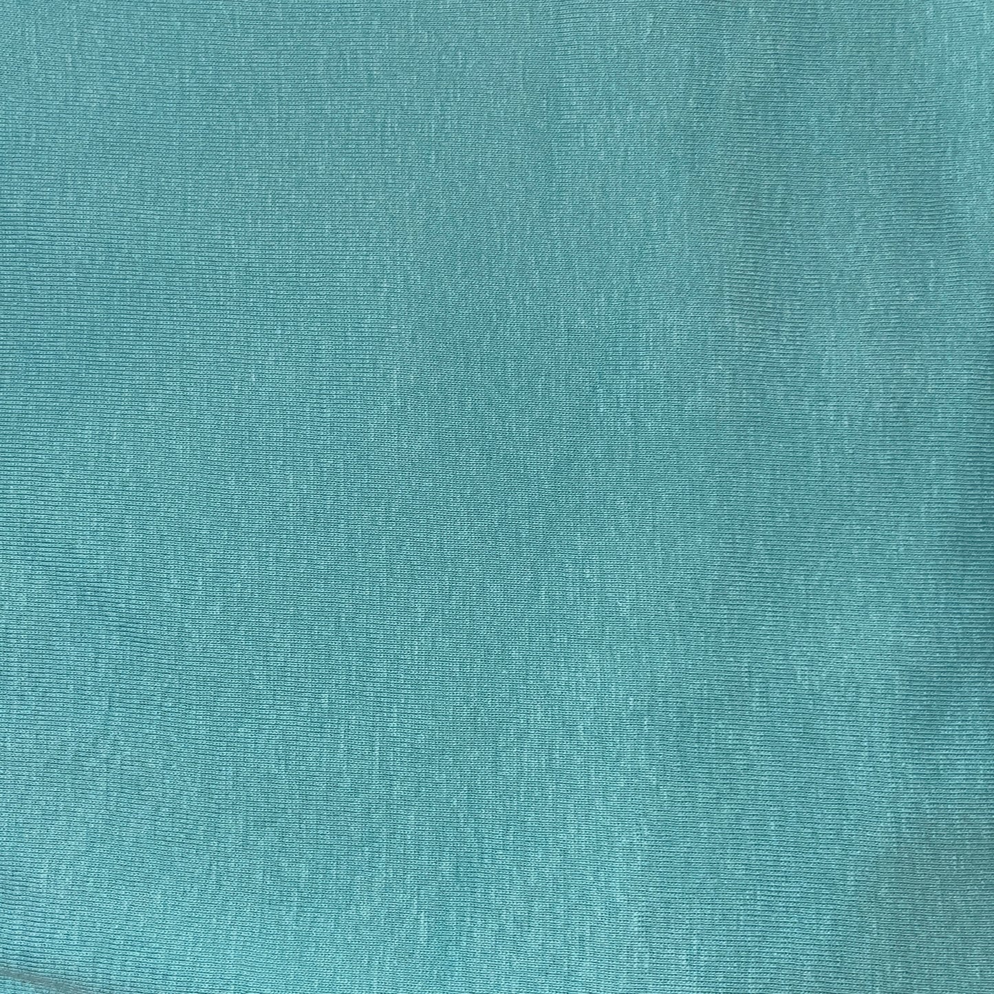 Women's Crew Neck 100% Short Sleeve T-Shirt Turquoise