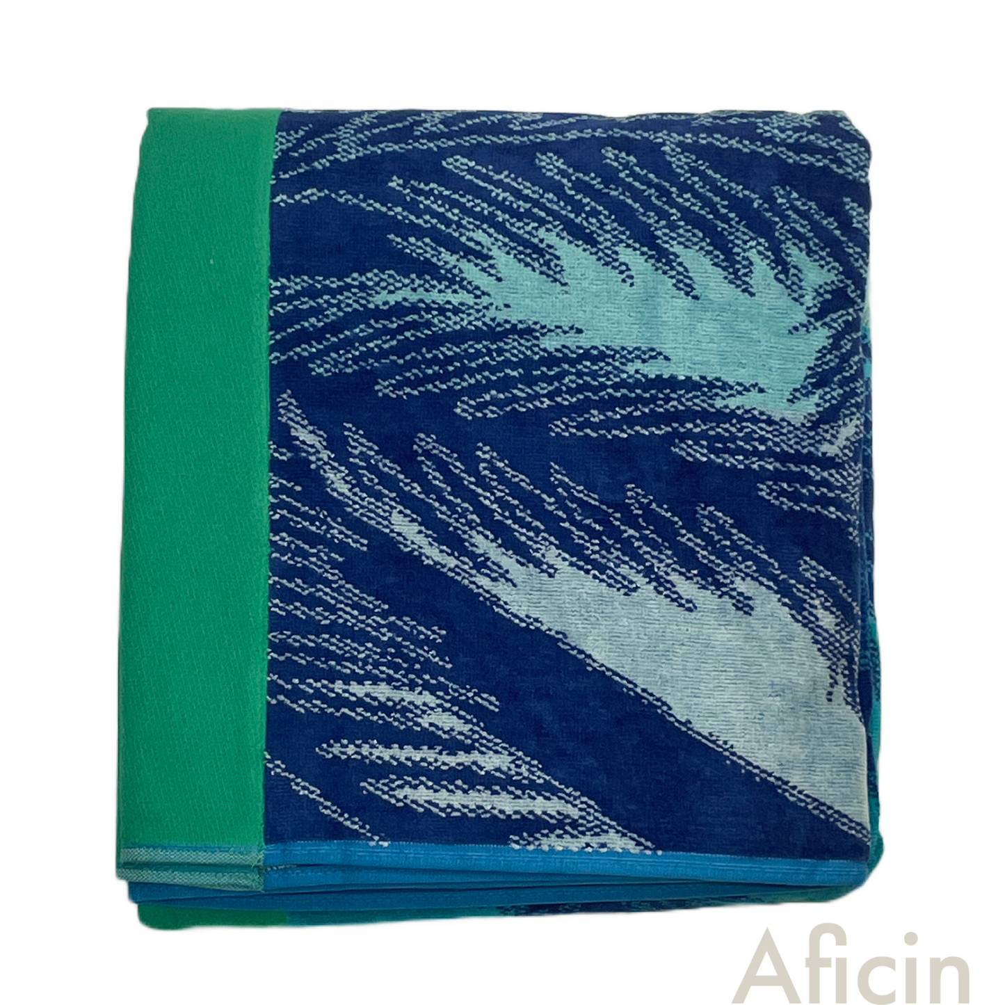 Bright & Colorful 40" W x 72" XL Oversized REVERSIBLE EXTRA-LARGE Towel Bath Sheets Beach Blue Sunset Palm Trees