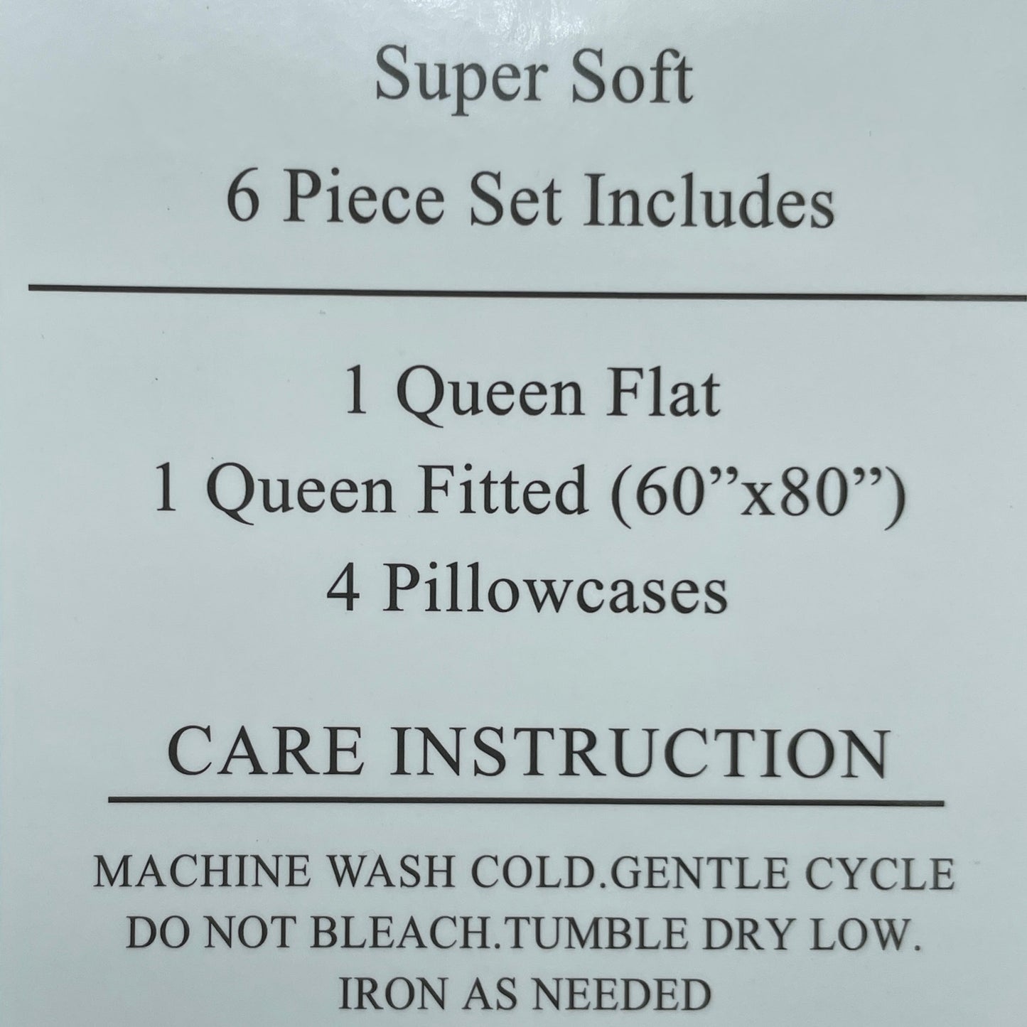 Luxury 6 piece Sheet Set Damask Stripe Soft 1800 Purple Lavander KING