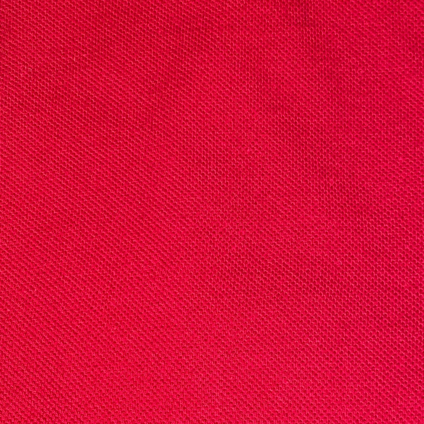 Men's 100% Cotton Long Sleeve Polo Shirt Red