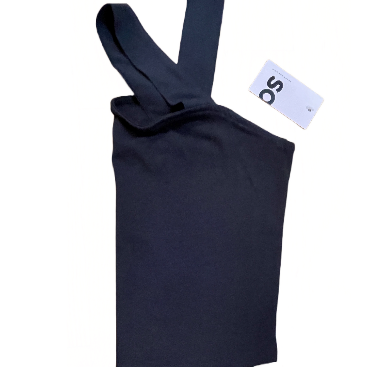 Squareneck Tank Top black
