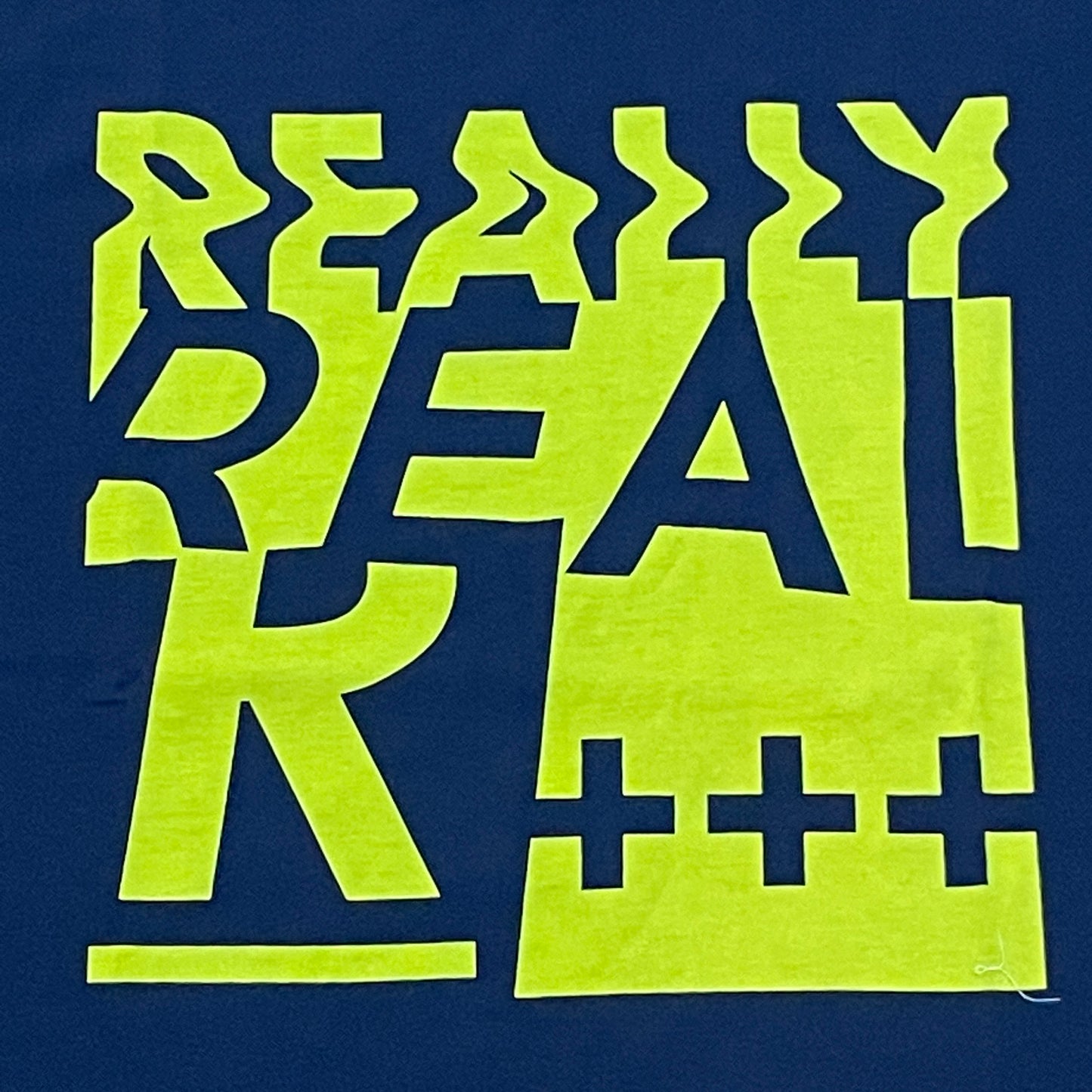 Women's Boxy Graphic Print " REALLY REAL" Tee T-Shirt