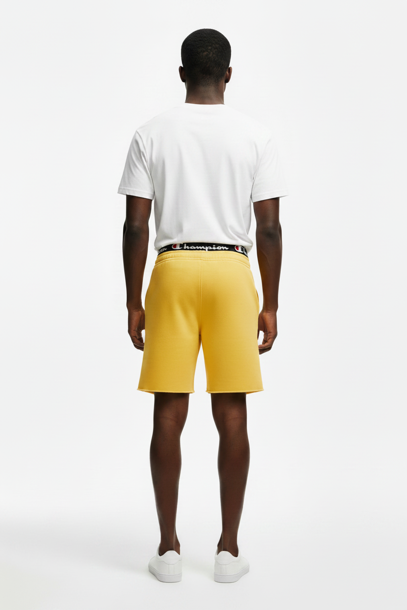 Men's Champion® 10-Inch Powerblend Fleece Shorts Golden Yellow