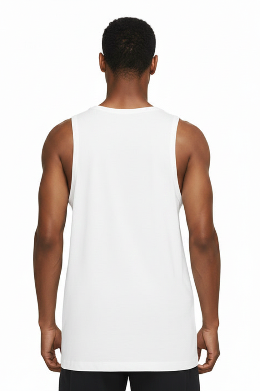 Men's NIKE Dri-FIT Graphic Training Tank Top White