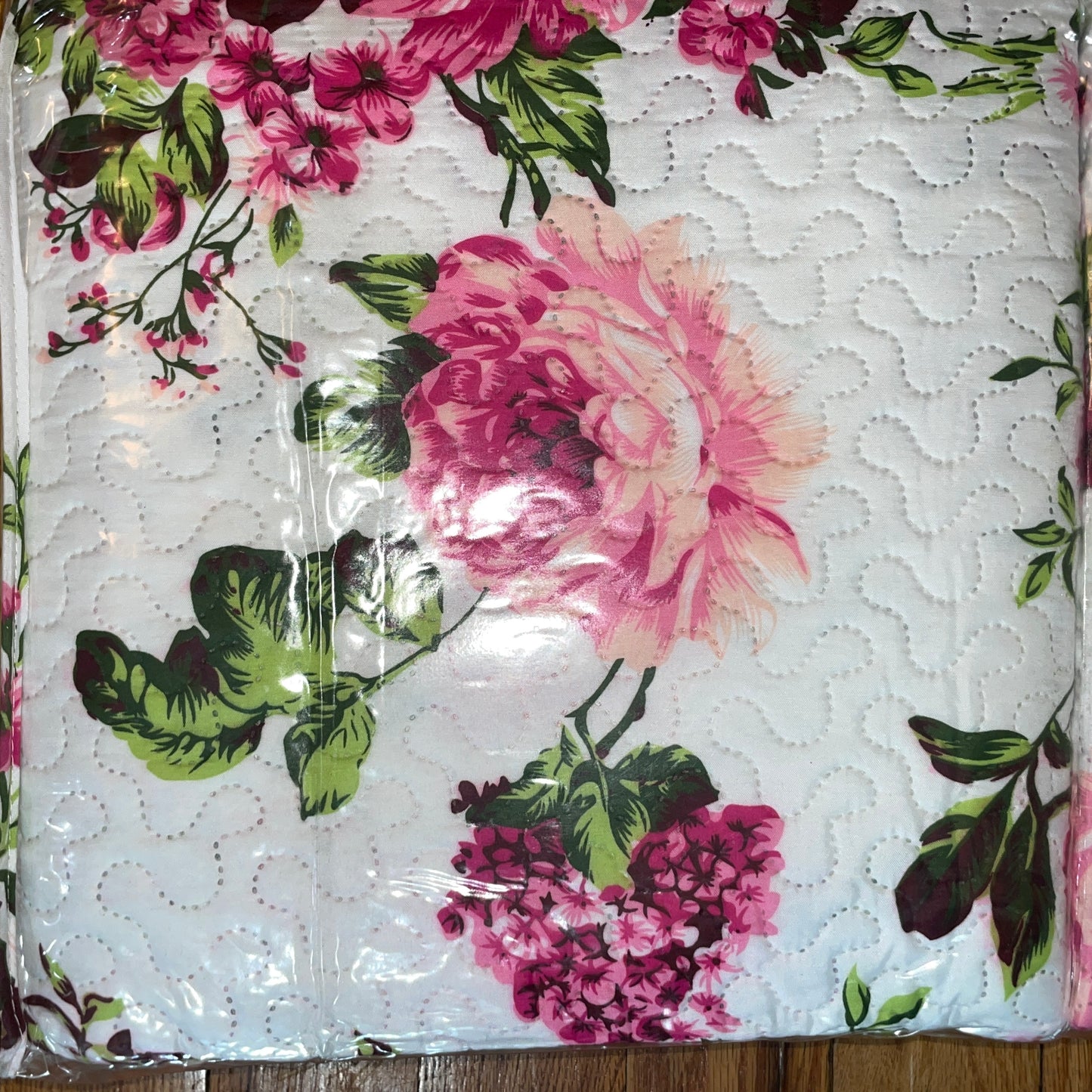 3 Piece Quilt Set REVERSIBLE Pattered Printed  Bedding Bed MONICA TWIN  Sizes