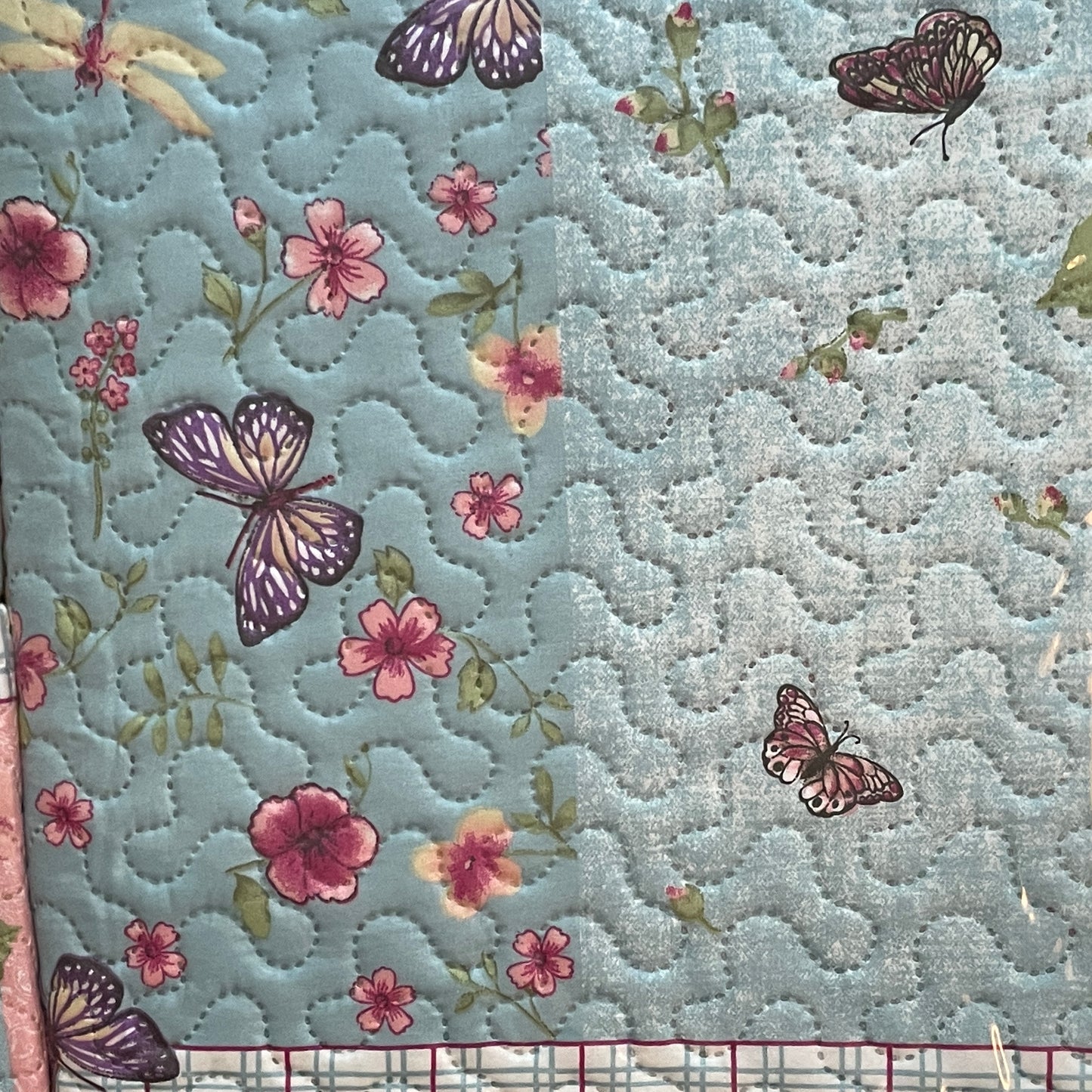 3 Piece Quilt Set REVERSIBLE Pattered Printed  Bedding Bed MONICA TWIN  Sizes