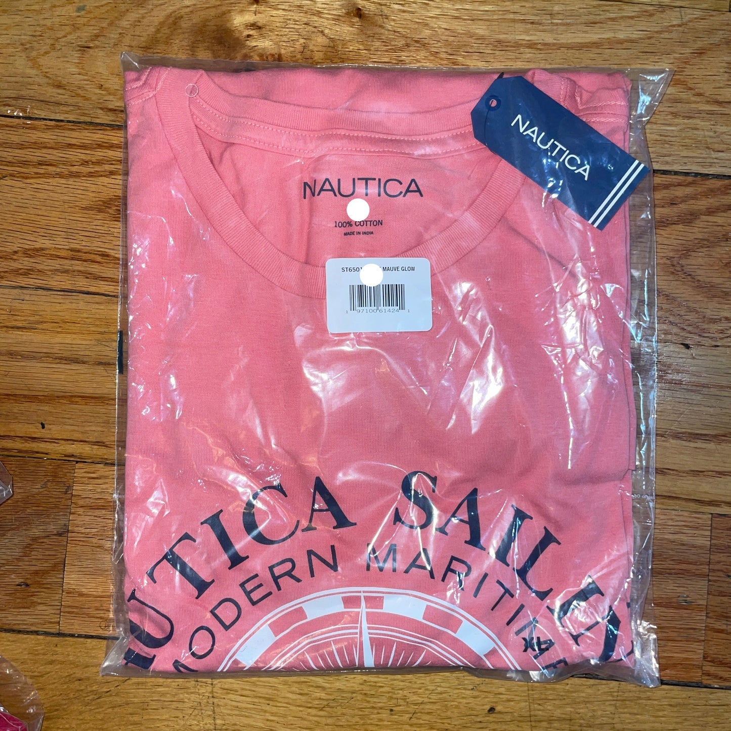 Men's Sailing Graphic T-Shirt Tee T-Shirt 100% cotton Mauve Glow Pink