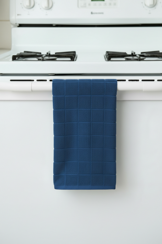 Kitchen Towels  long Towels 15 x 25 BLUE