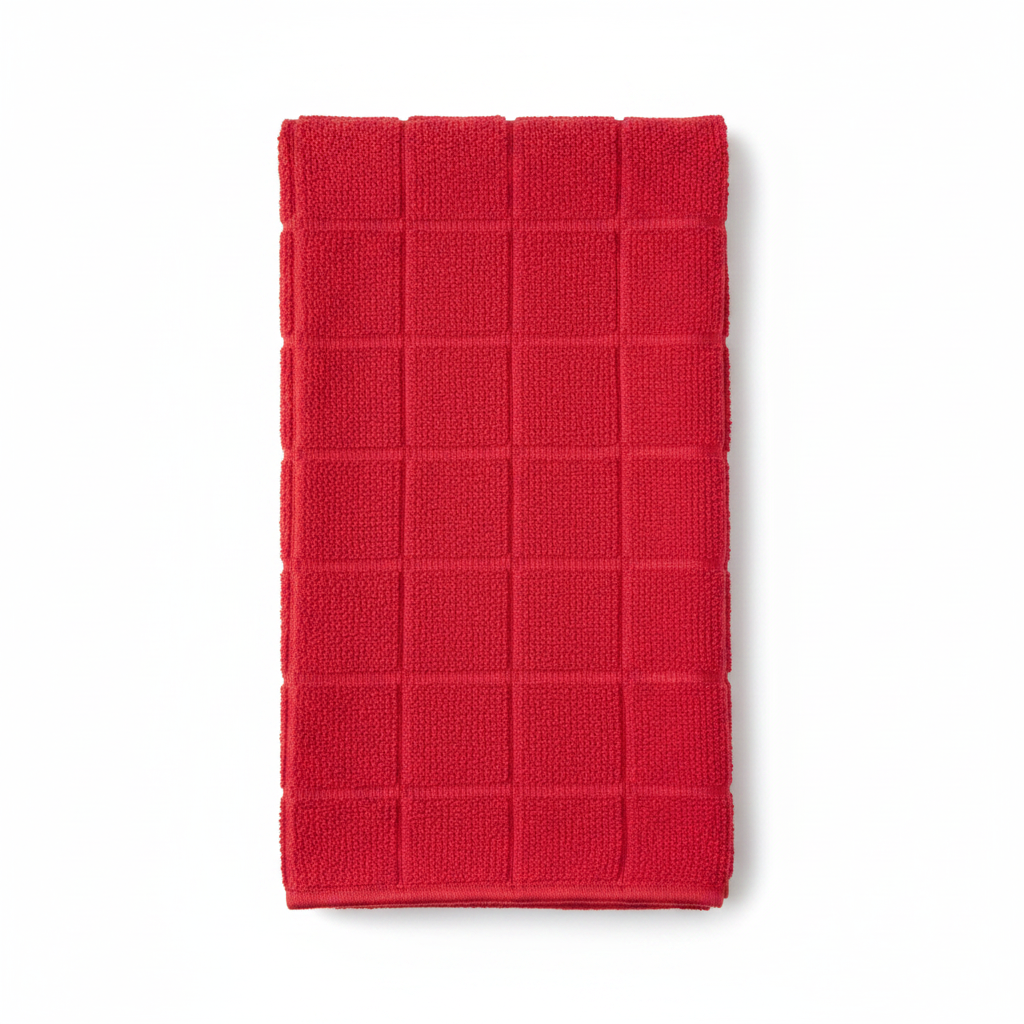 Kitchen Towels  long Towels 15 x 25 RED