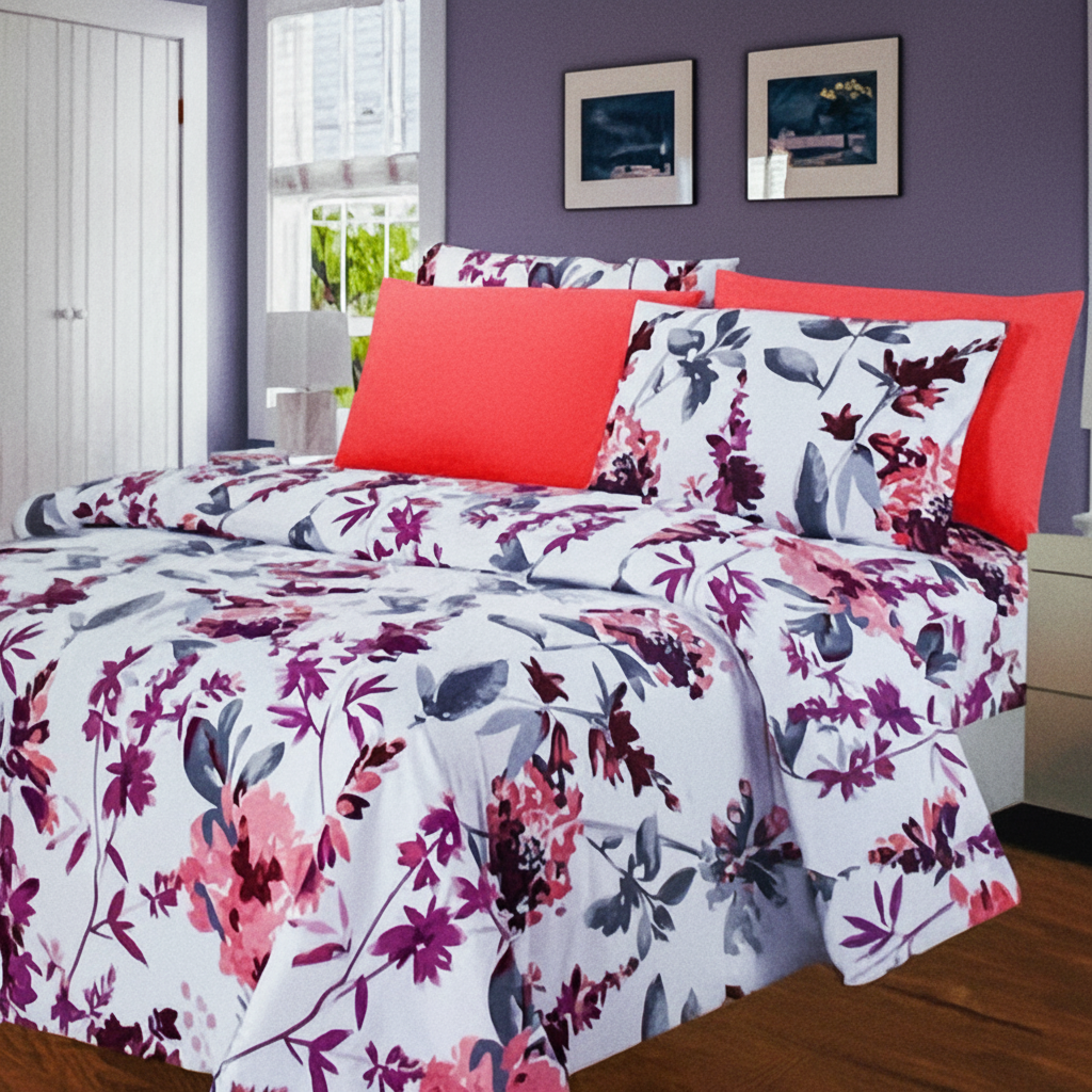Patterned  Printed FULL SIZE  Sheet Sets Choose Pattern Printed