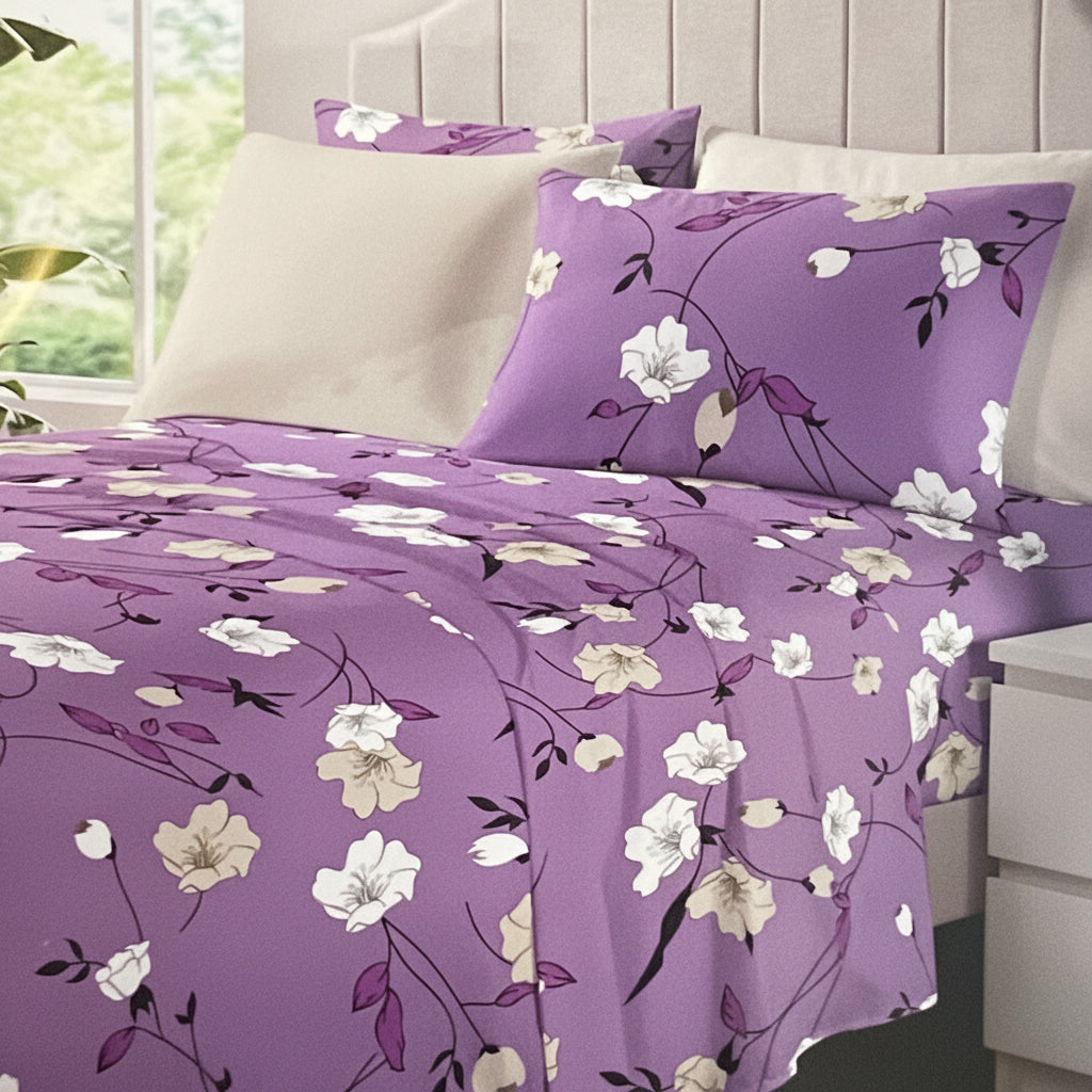 Patterned  Printed FULL SIZE  Sheet Sets Choose Pattern Printed