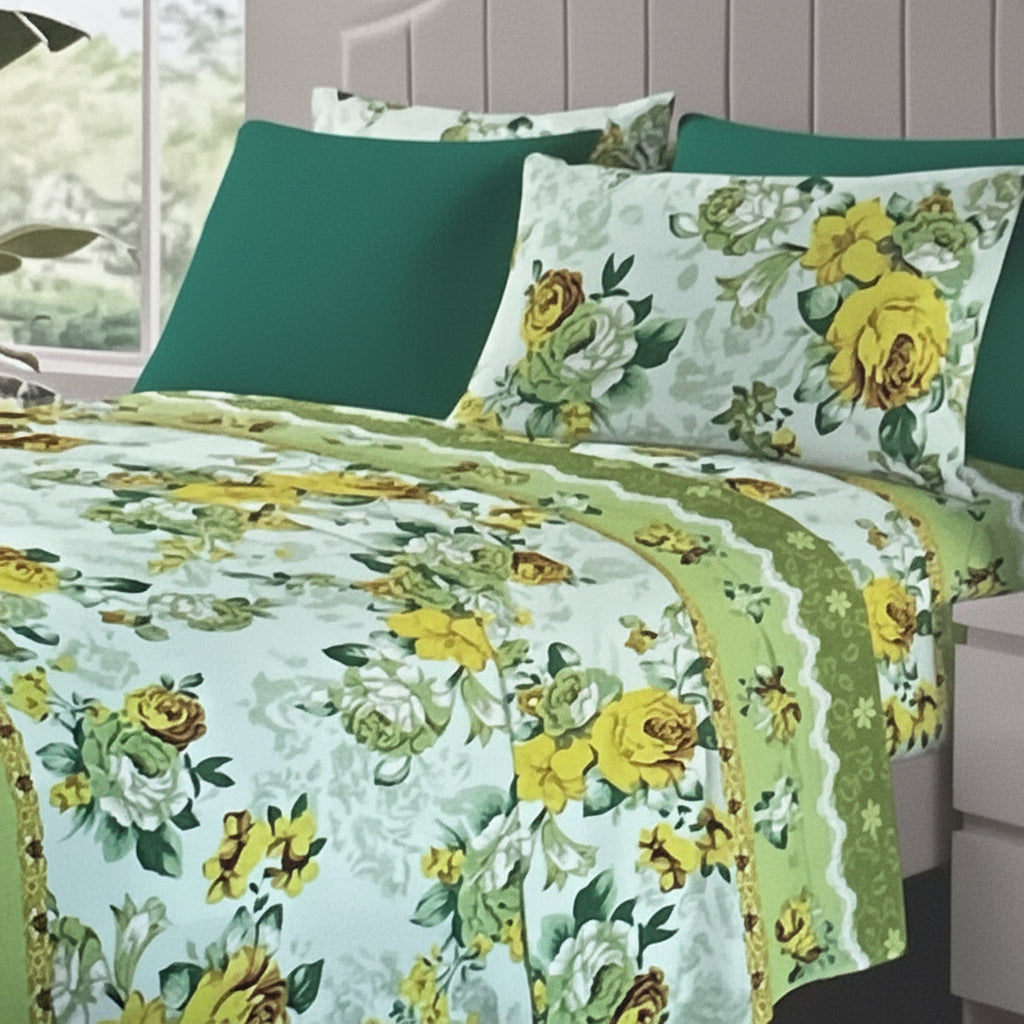 Patterned  Printed FULL SIZE  Sheet Sets Choose Pattern Printed