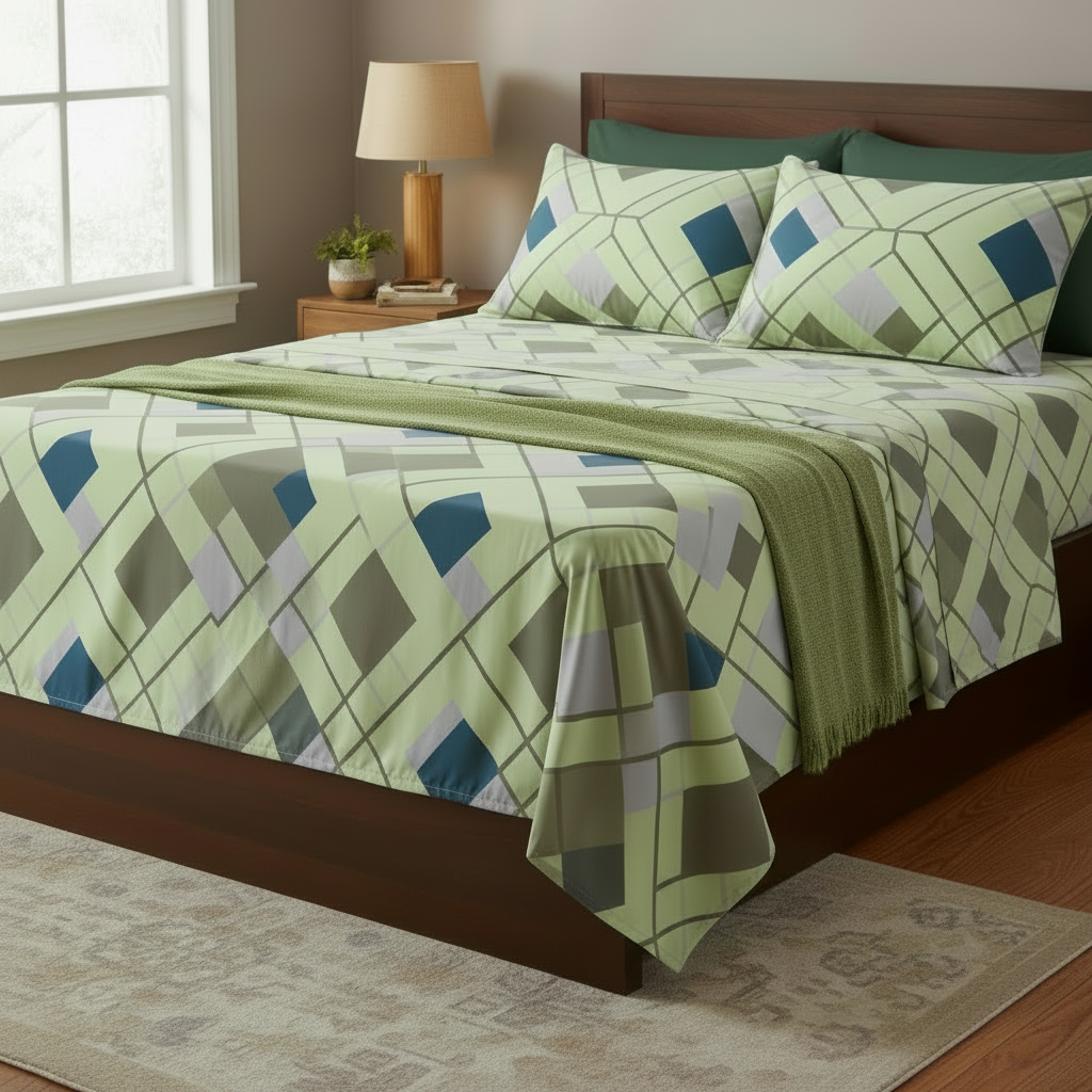 Patterned  Printed FULL SIZE  Sheet Sets Choose Pattern Printed