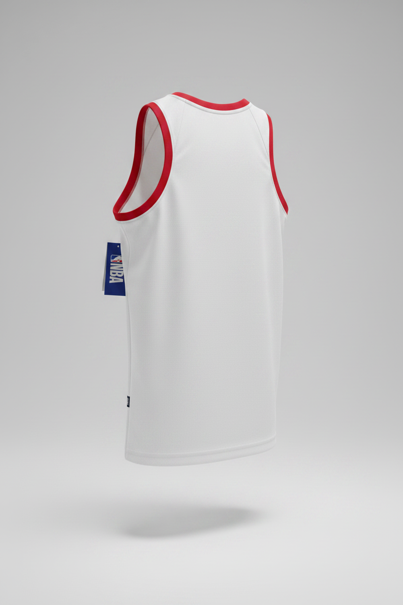 Men's NBA White Basketball Mosaic Tank Vest Jersey