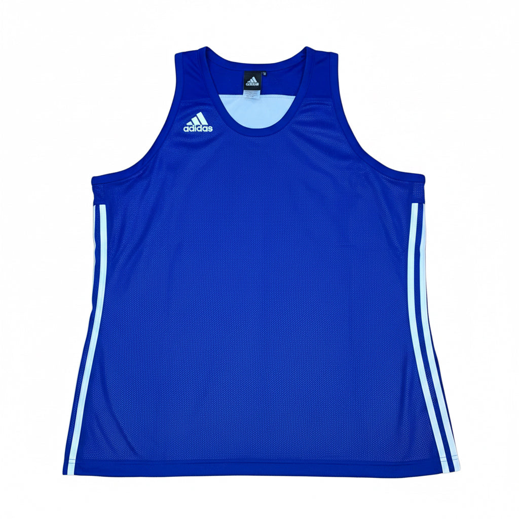 Men's ADIDAS Blue Mesh Tank Top Shirt