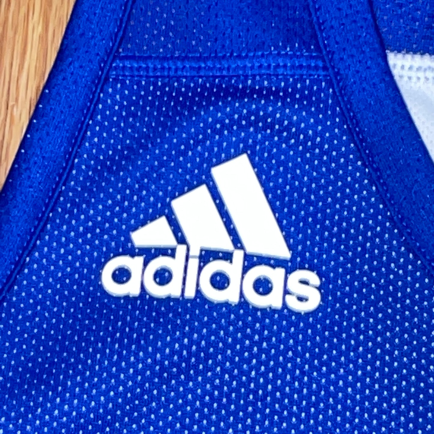 Men's ADIDAS Blue Mesh Tank Top Shirt