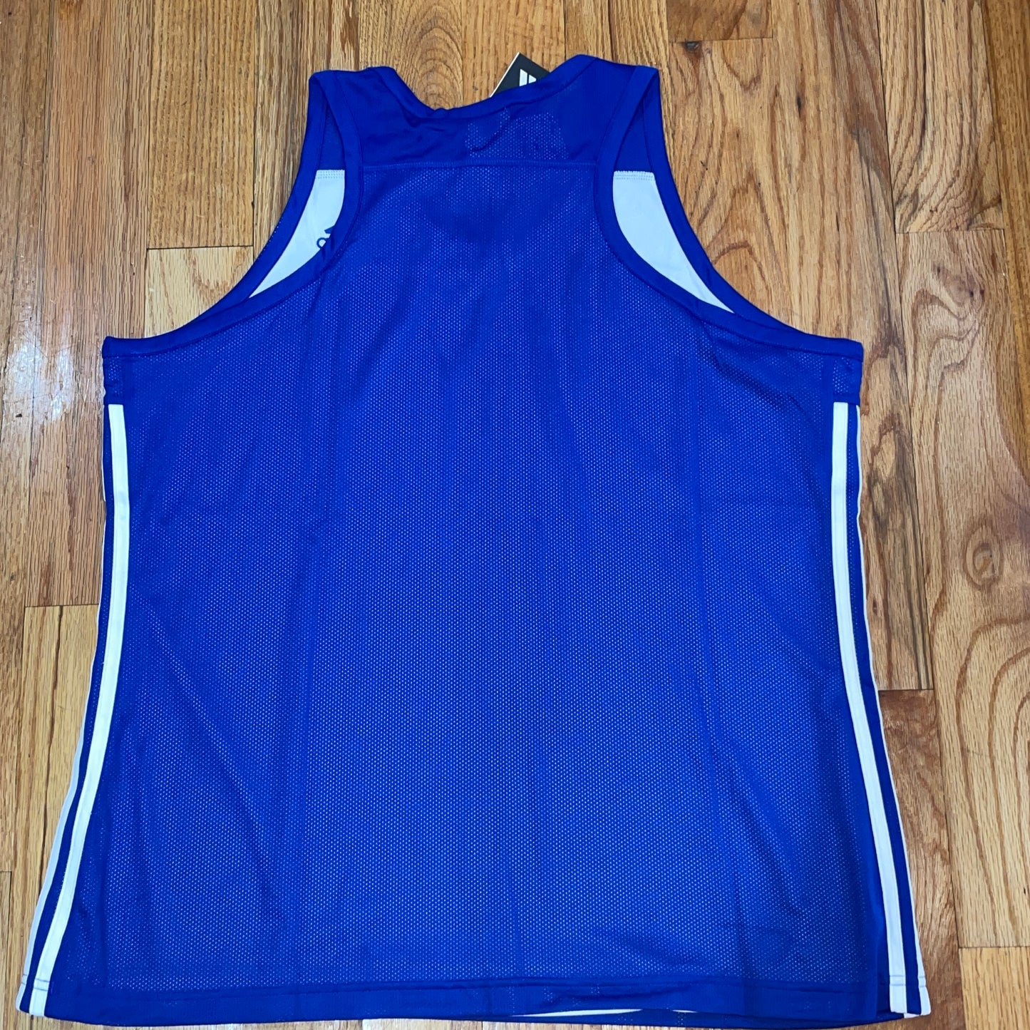 Men's ADIDAS Blue Mesh Tank Top Shirt