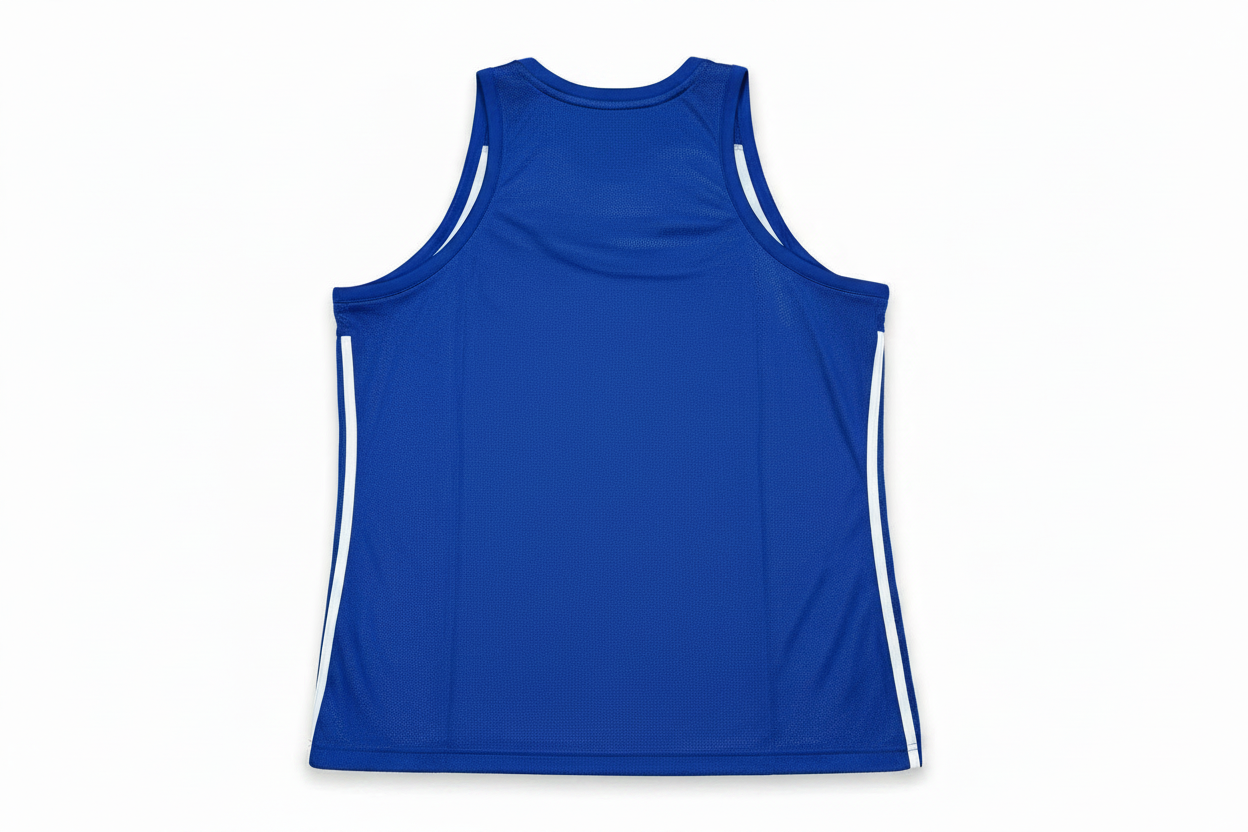 Men's ADIDAS Blue Mesh Tank Top Shirt