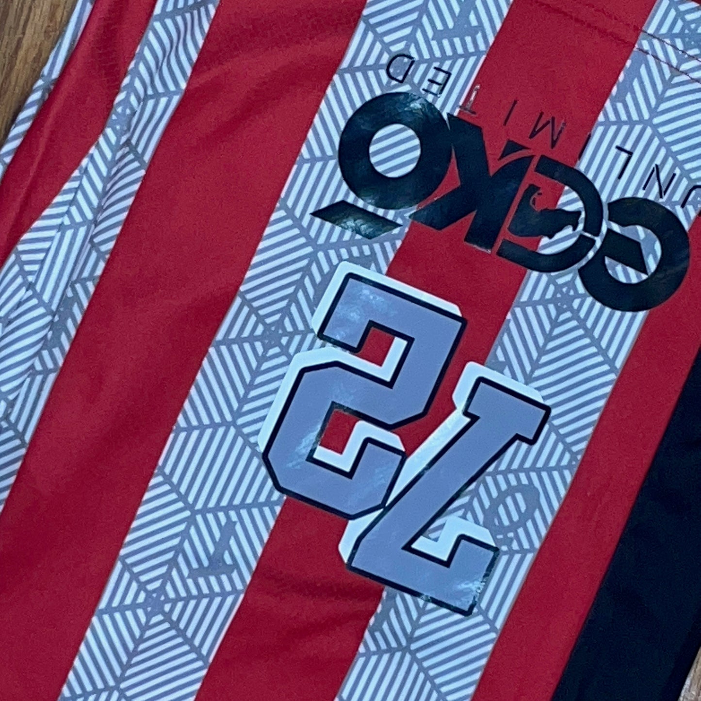 Men's Ecko Unltd.  Mesh Shorts Red White Black Rhino Graphic