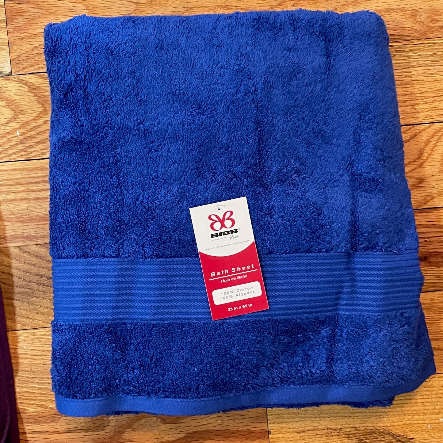 Solid color 36" W x 65" 100% cotton  XL Oversized EXTRA-LARGE Towel Bath Sheets