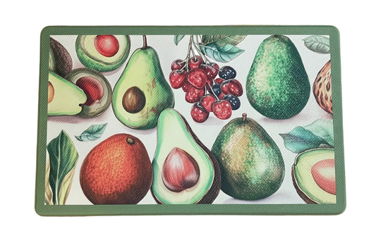 Kitchen Rug Mat  Oil & Slip Resistant/ Water Repellent 18 x 30 PEAR Green