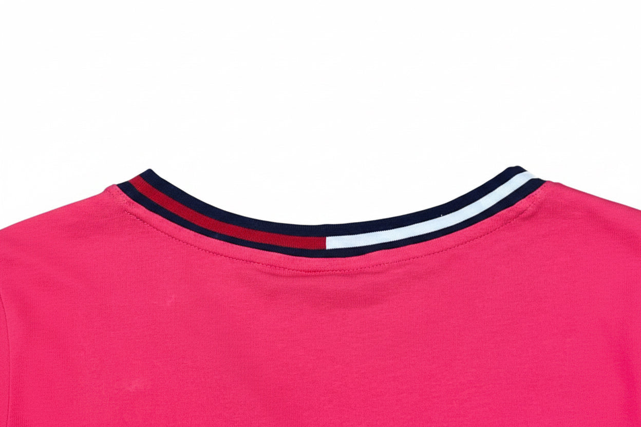 Women's Tommy Hilfiger Women's V neck logo  Polo short Sleeve Shirt Dress