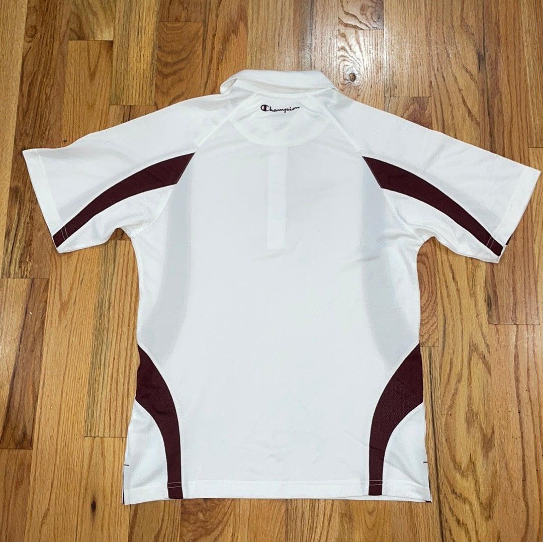 Champion men's Mesh  Insert Color Stripe polo shirt S