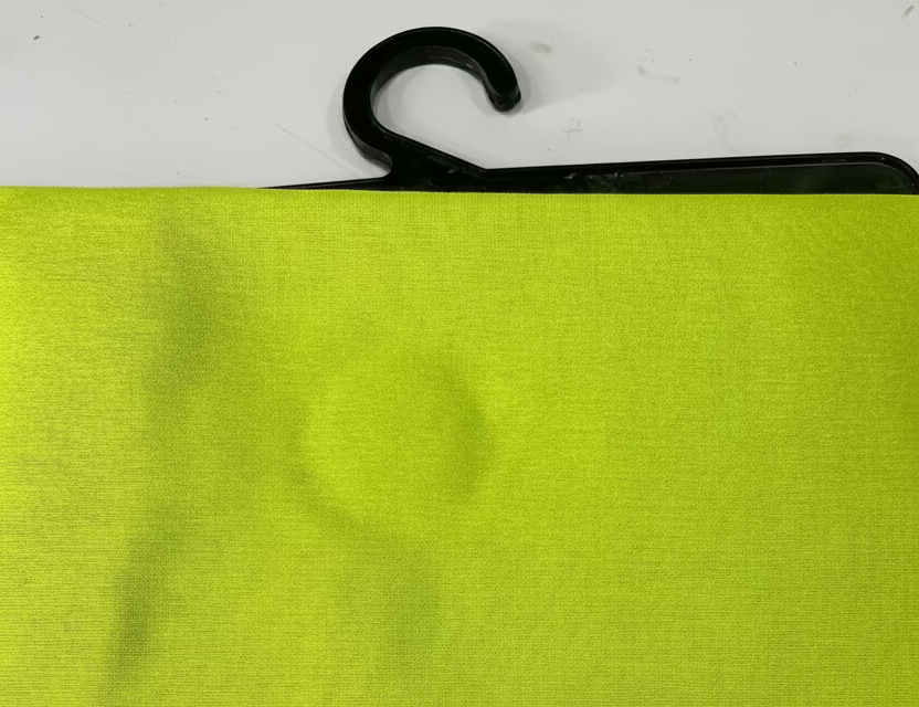 NEW CHRISTINA LIME GREEN  Semi Sheer Faux Slik Solid Panel