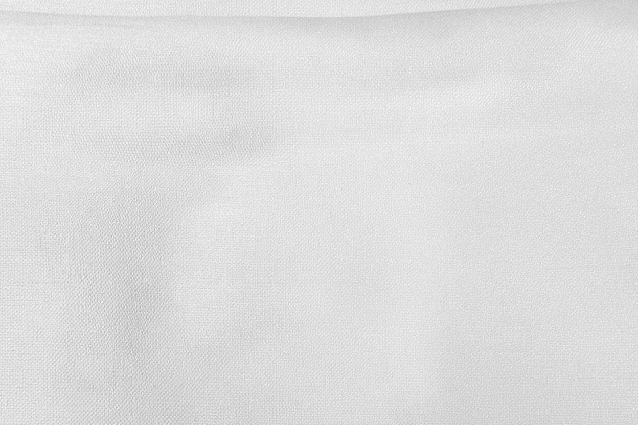NEW CHRISTINA WHITE   Semi Sheer Faux Slik Solid Panel
