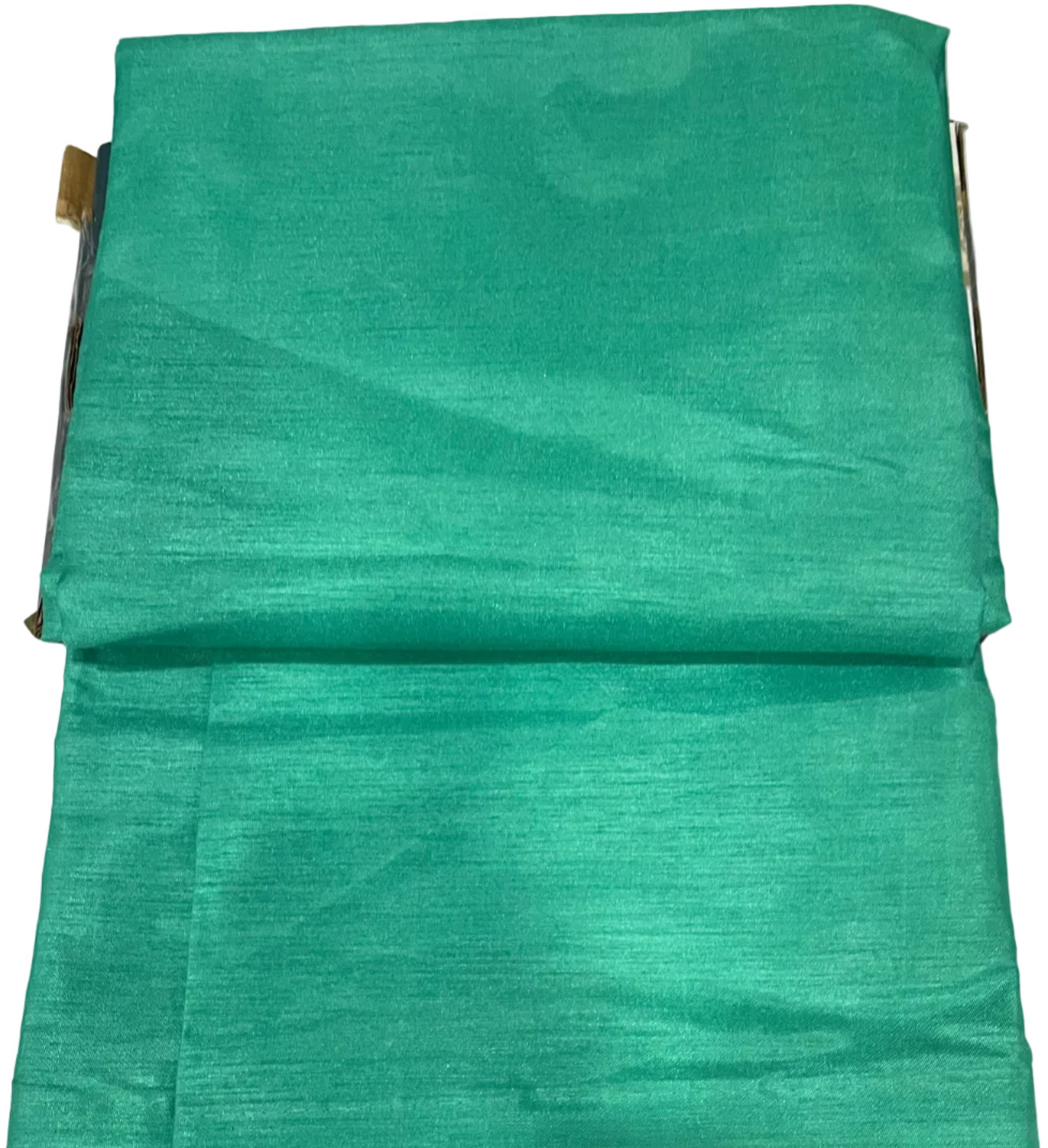NEW CHRISTINA TURQUOISE  Semi Sheer Faux Slik Solid Panel