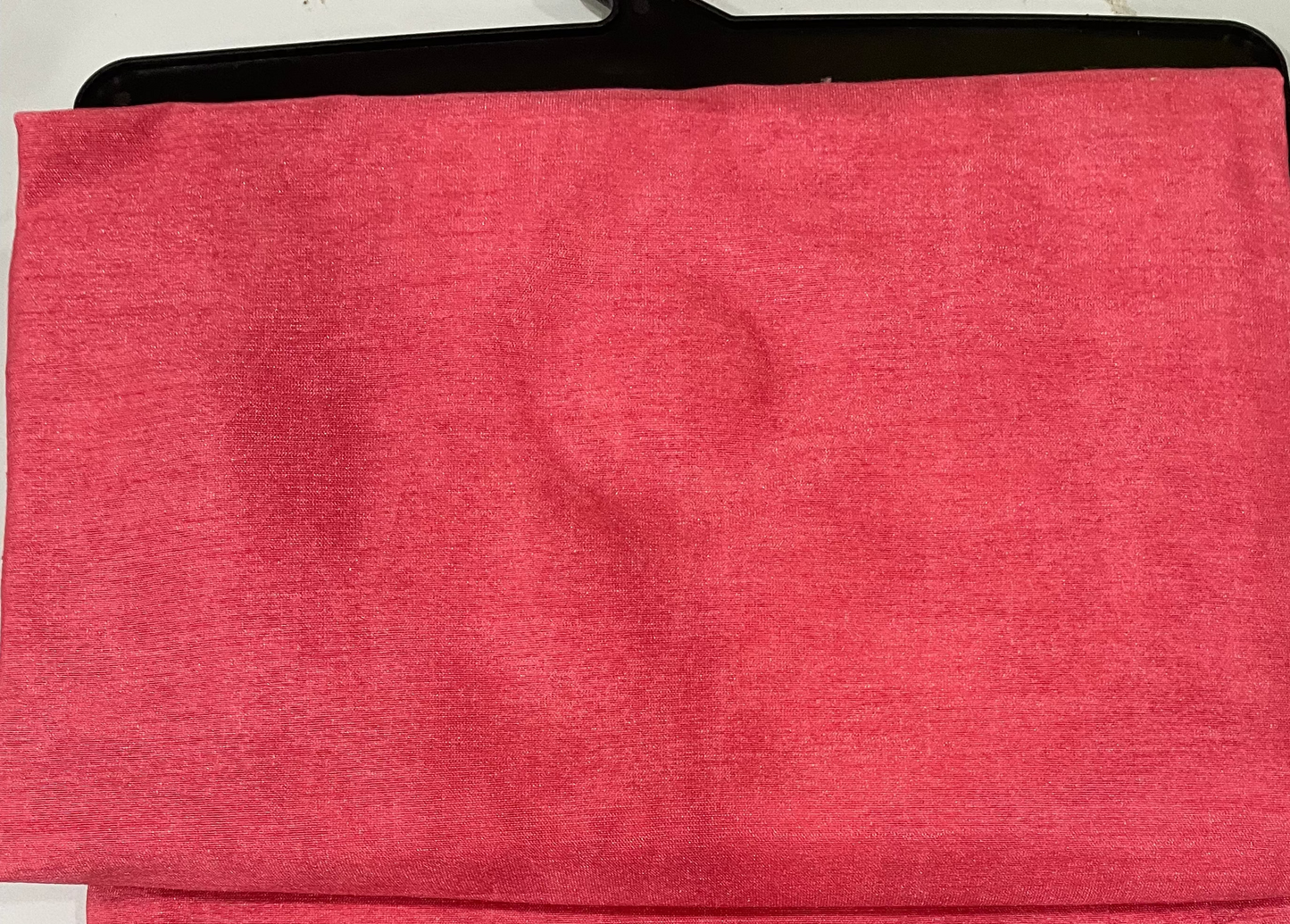 NEW CHRISTINA CORAL   Semi Sheer Faux Slik Solid Panel