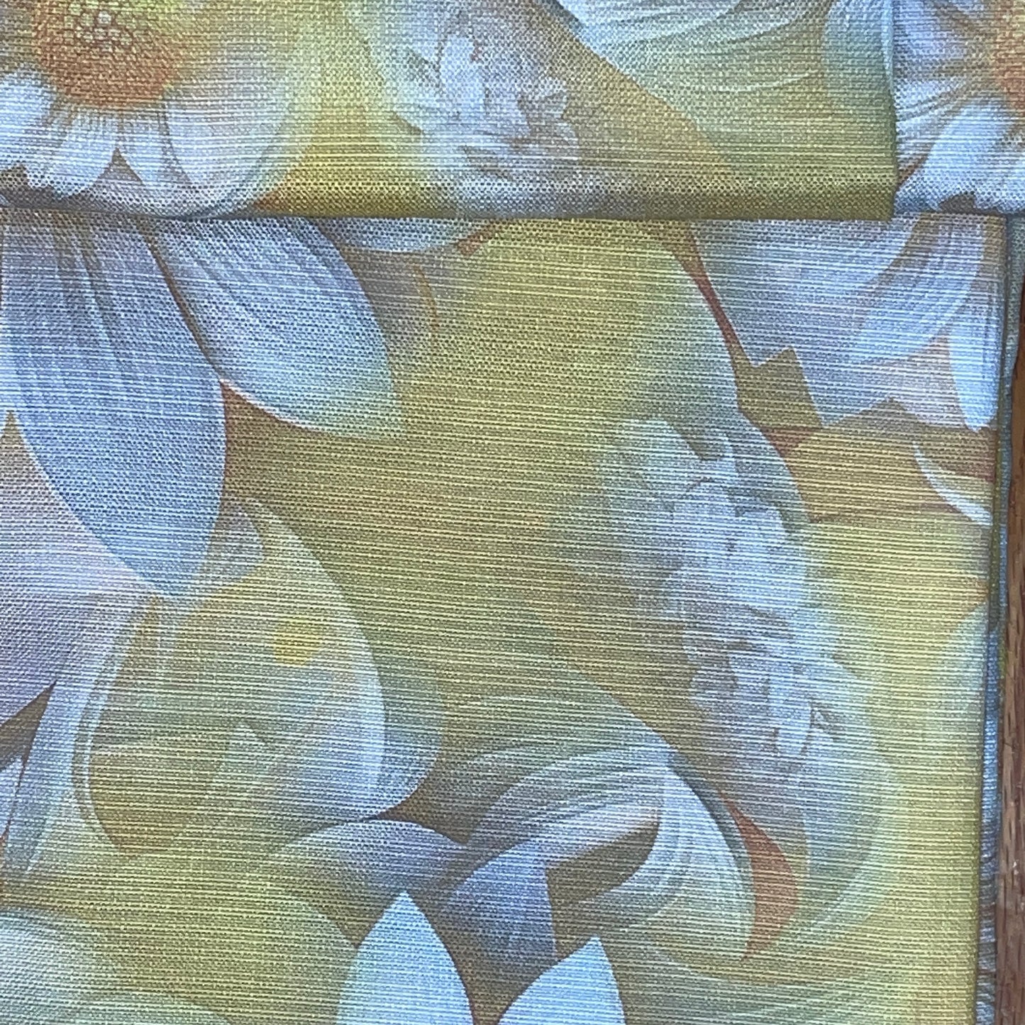 HEATHER SUNFLOWER YELLOW Printed Grommet Panel Curtain