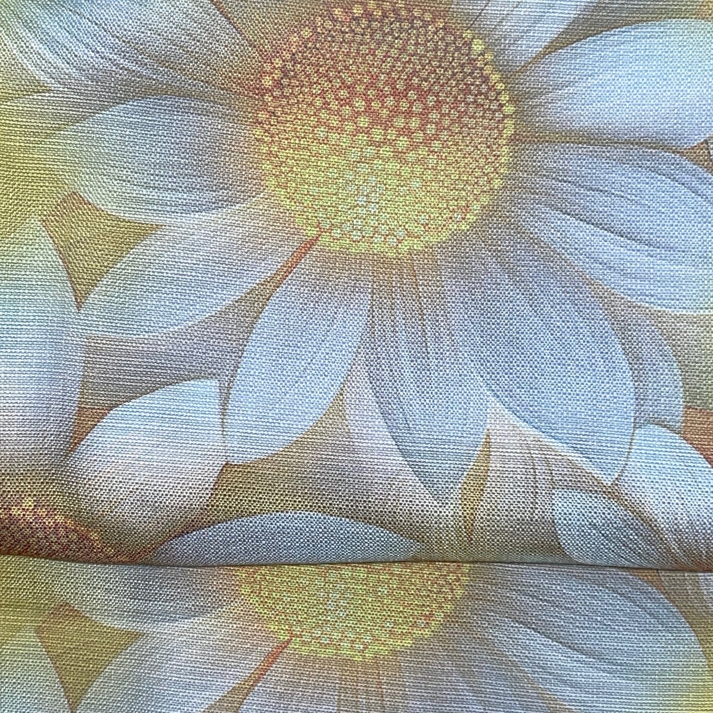 HEATHER SUNFLOWER YELLOW Printed Grommet Panel Curtain