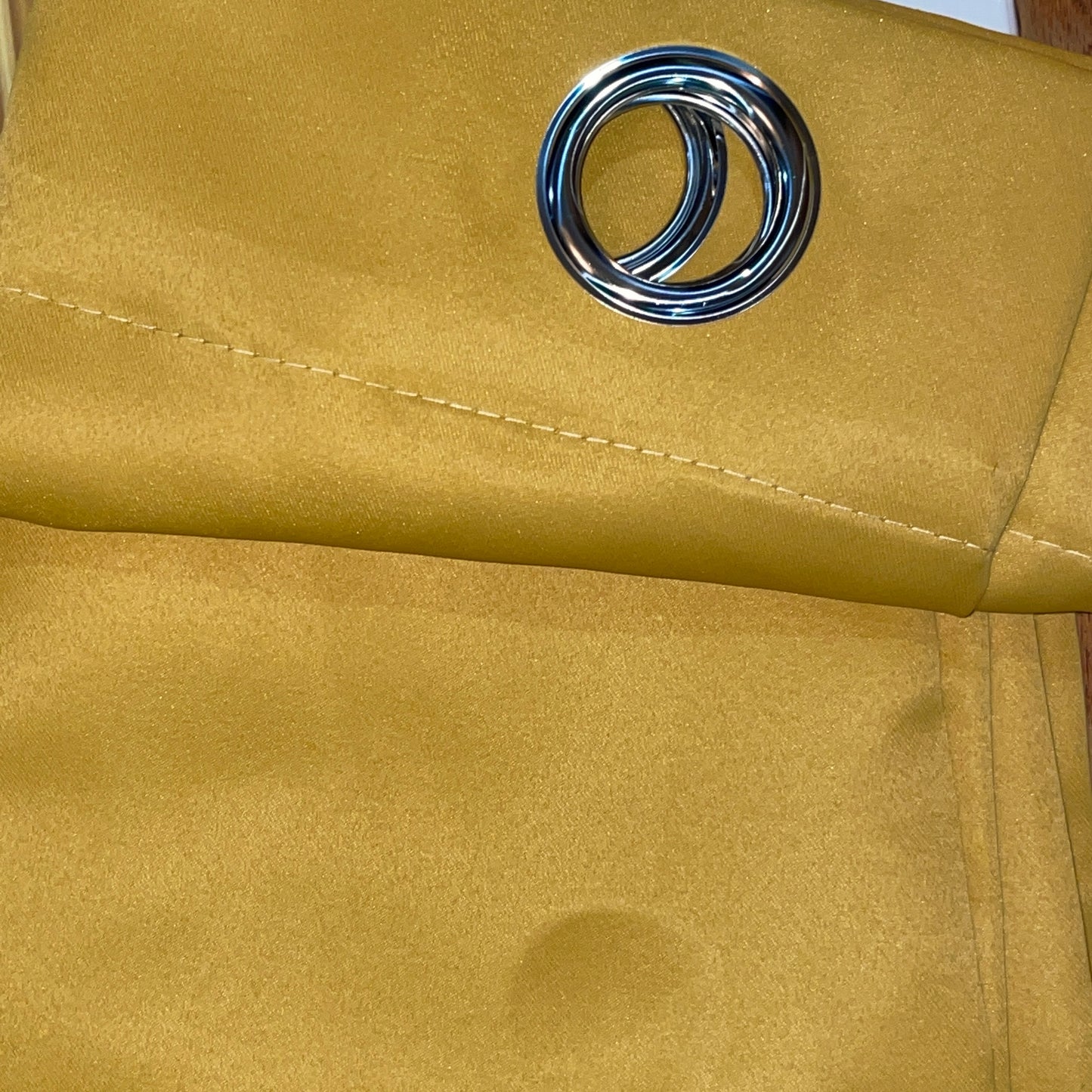 PEYTON GOLD   Solid Black out  Grommet Panel