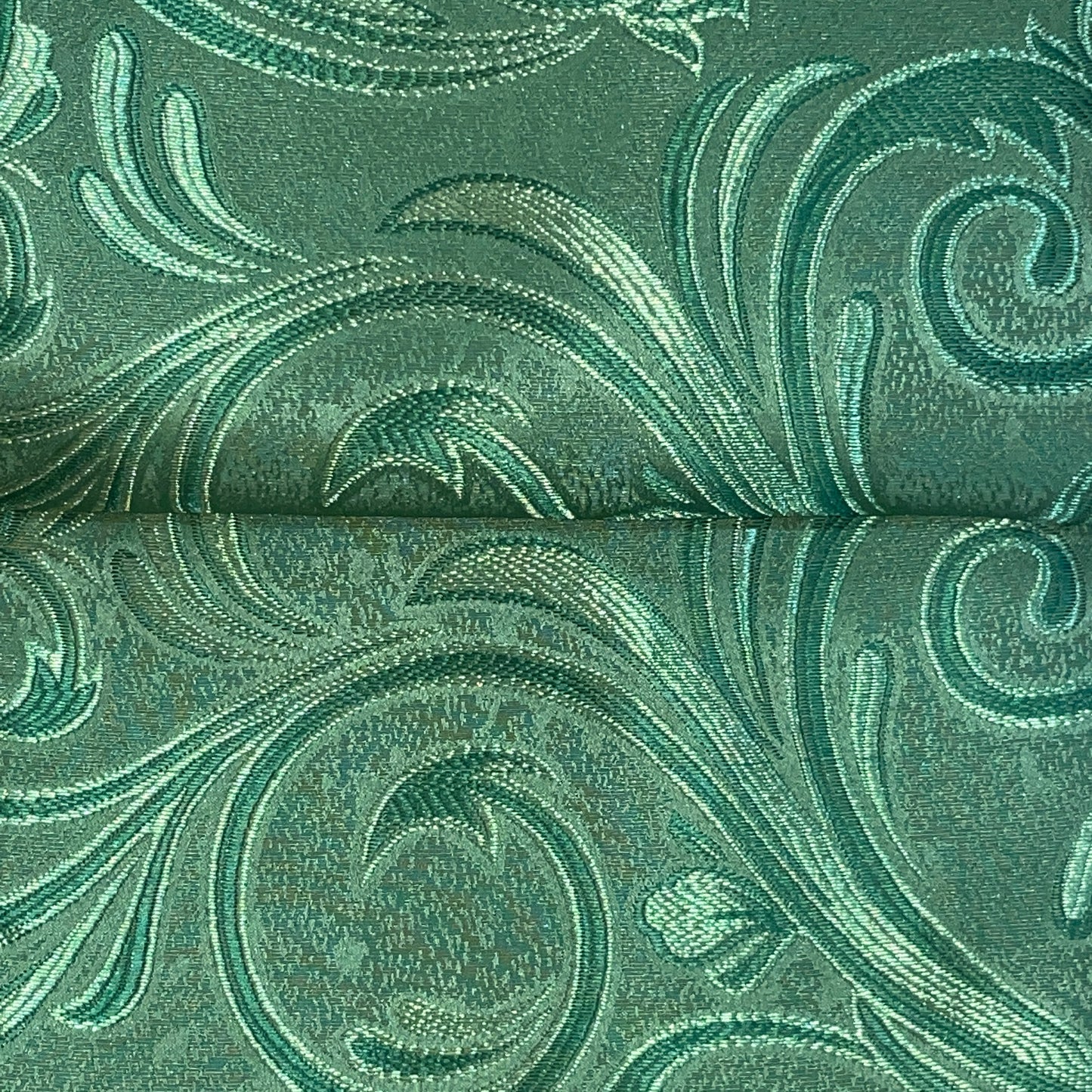 DANIELLE - Swirl  Grommet Panel Curtain BLACK OUT GREEN