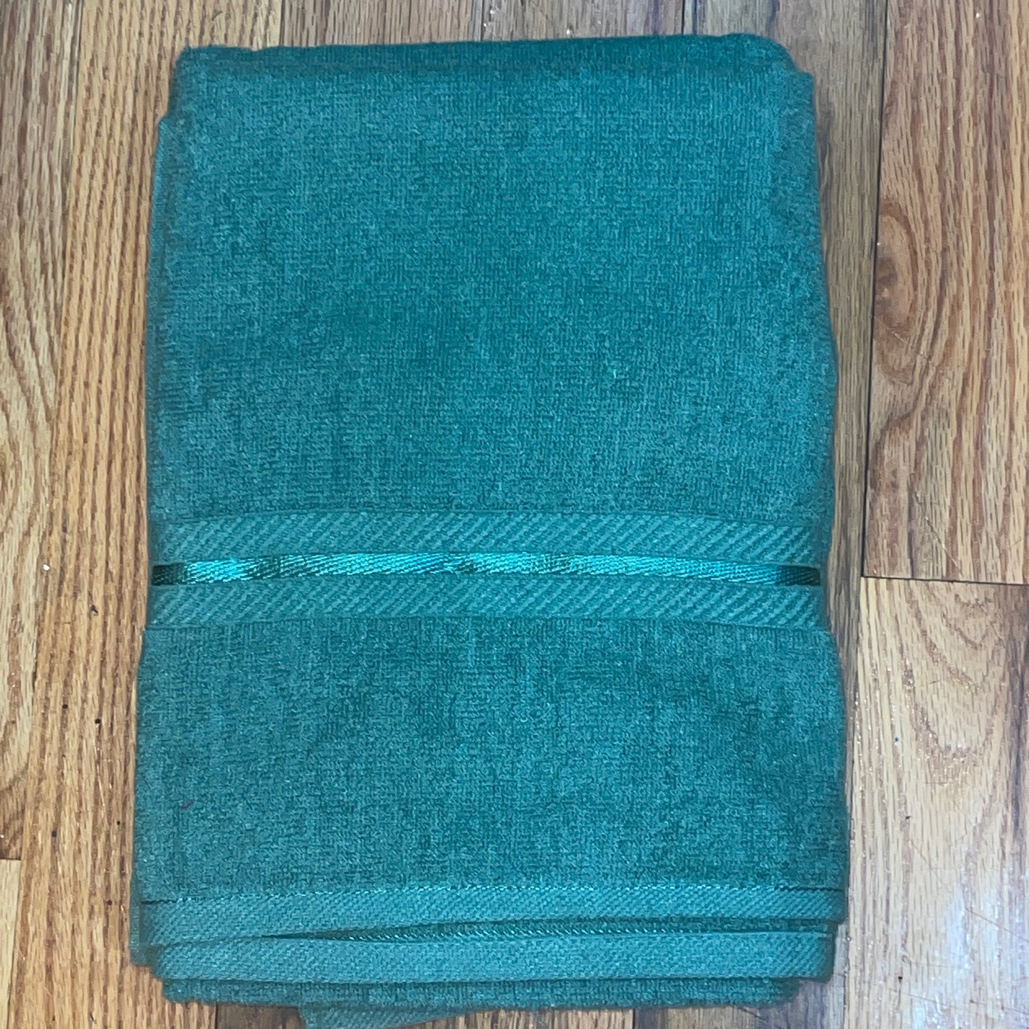 100% cotton Antimicrobial MID DARK color block STRIPE Towel Bath Towels