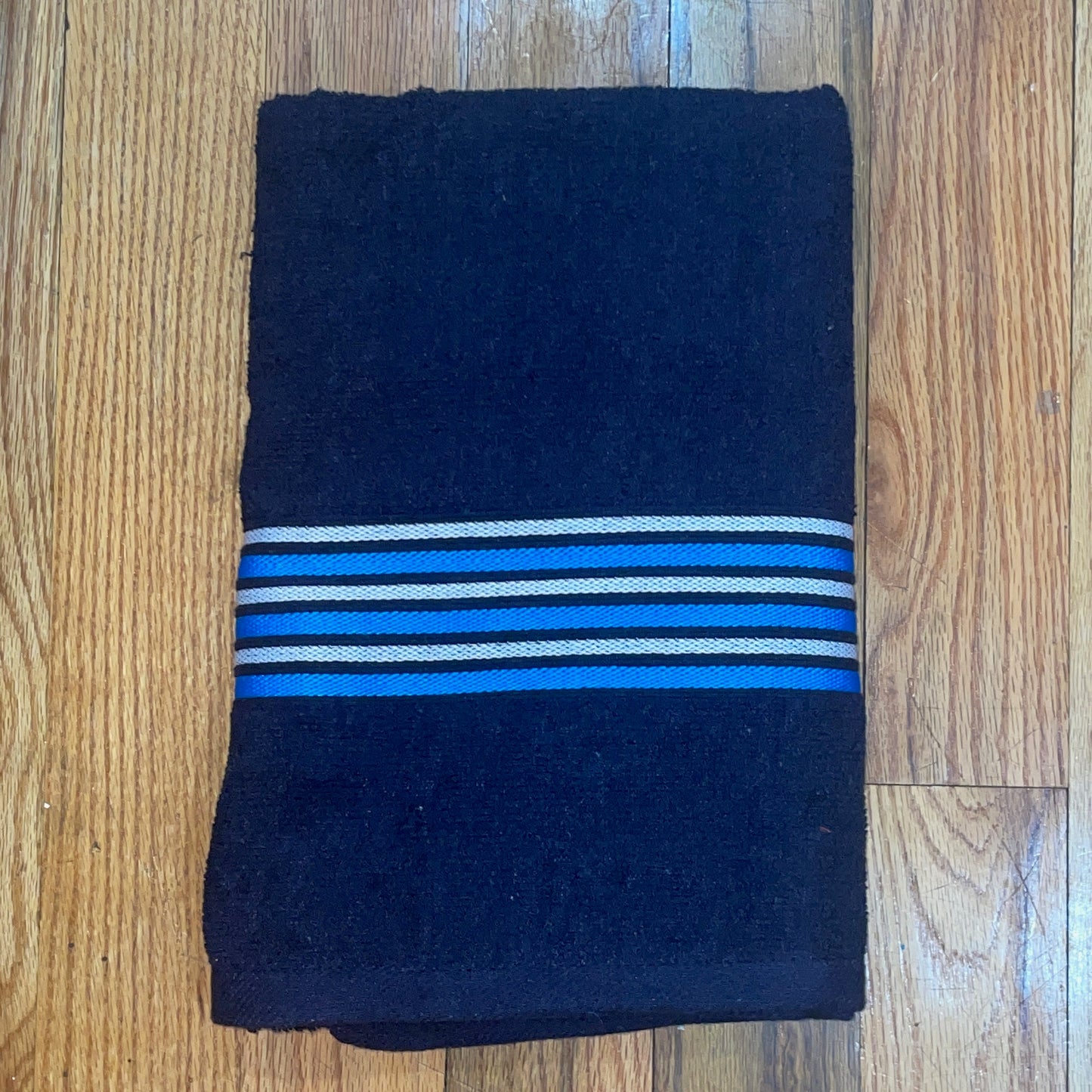 100% cotton Antimicrobial MID DARK color block STRIPE Towel Bath Towels