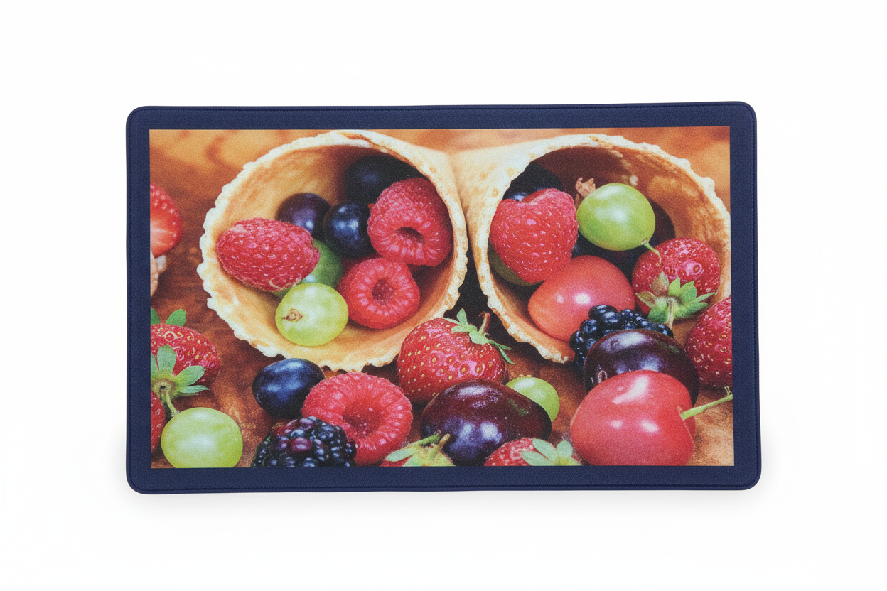 Kitchen Rug Mat  Oil & Slip Resistant/ Water Repellent 18 x 30 FRUITS