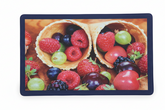 Kitchen Rug Mat  Oil & Slip Resistant/ Water Repellent 18 x 30 FRUITS