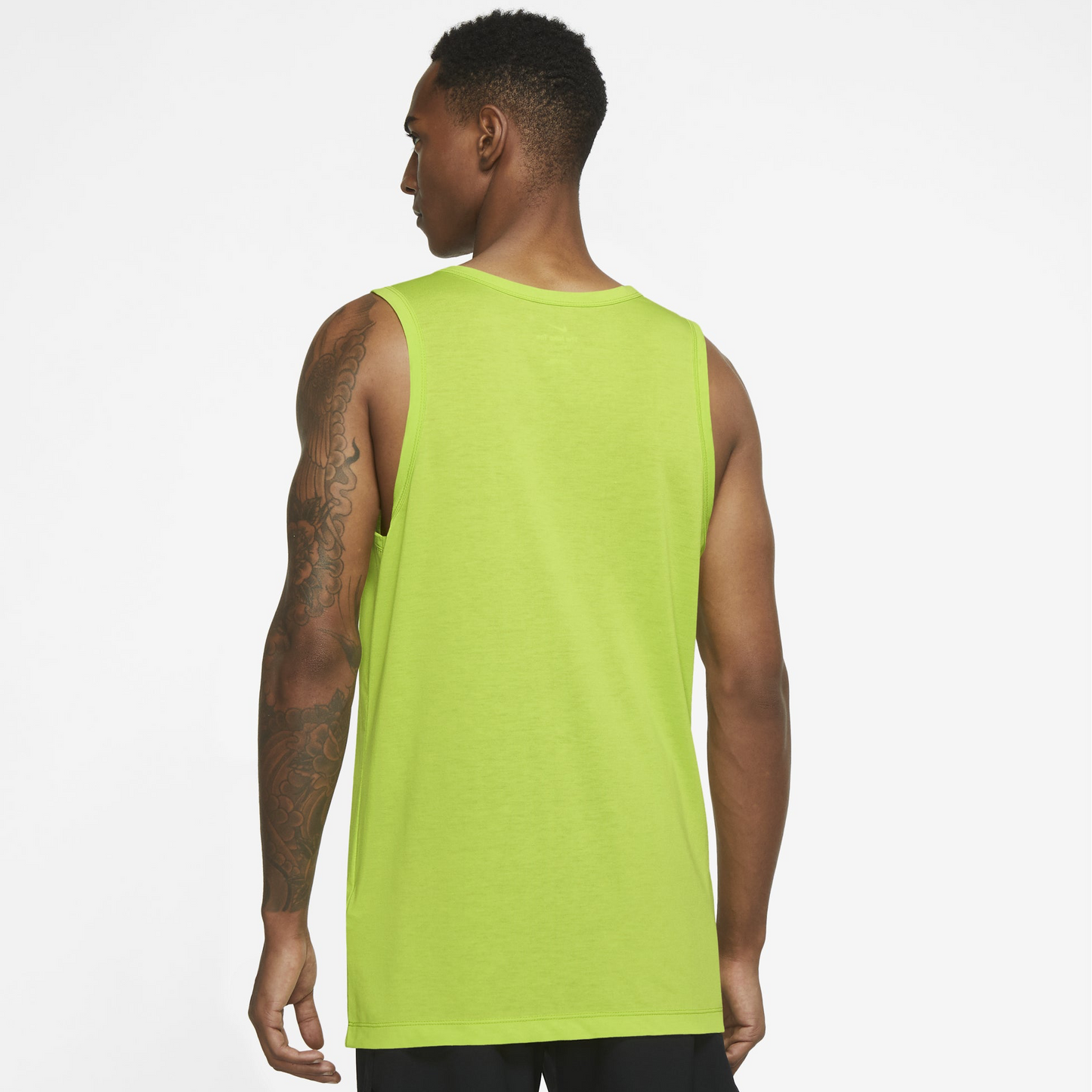 Men's Nike Dri-FIT Graphic Training Tank Top Lime Green